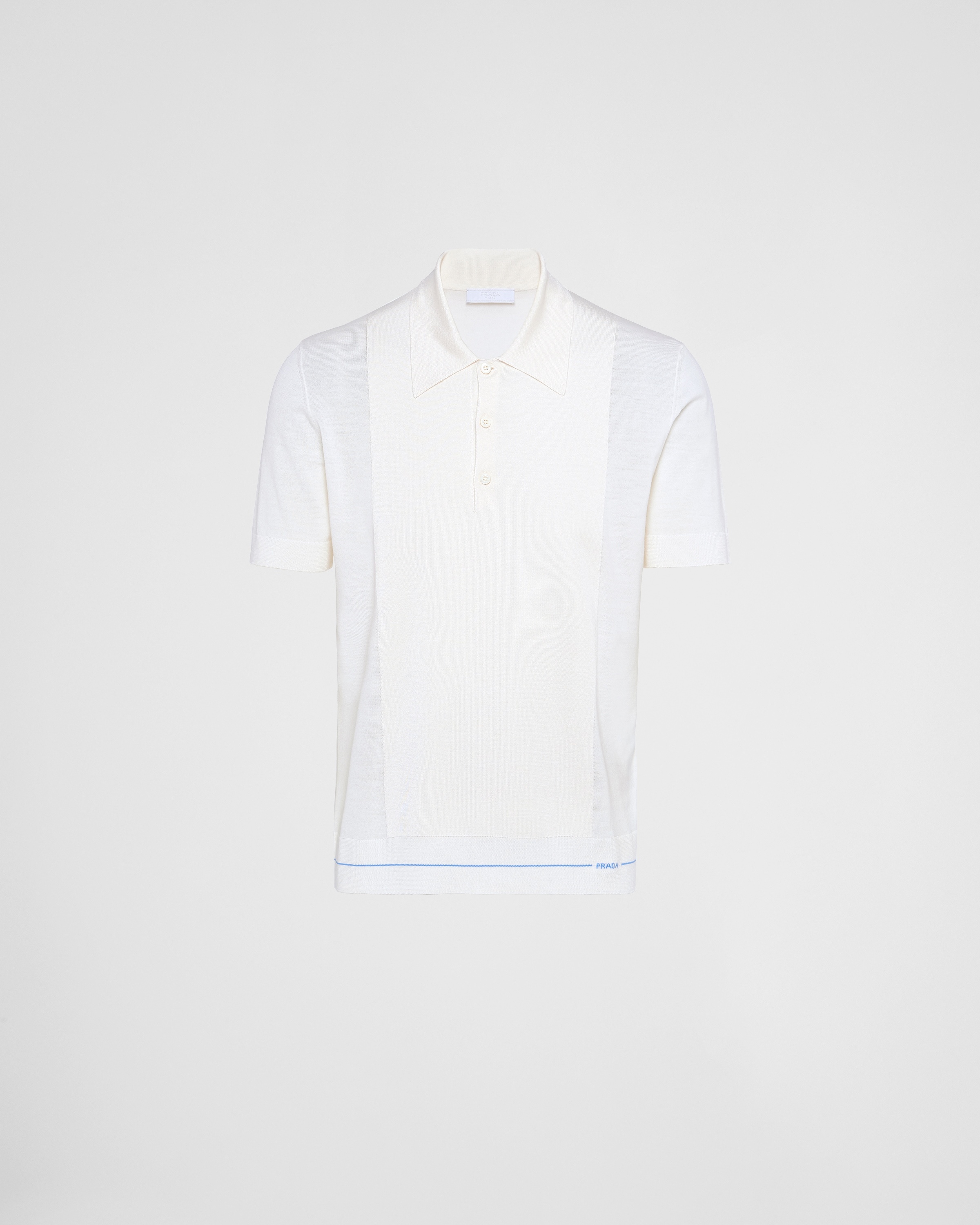 Worsted-wool polo shirt - 1