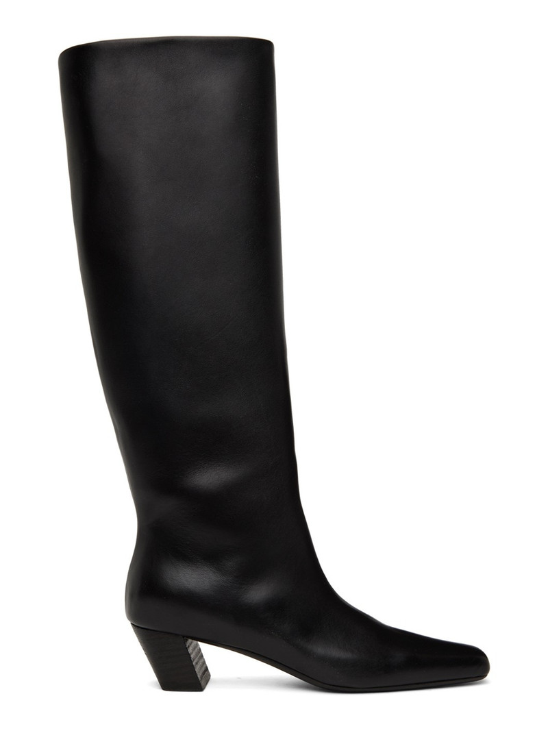 Black Pannelletto Invernale Tall Boots 1