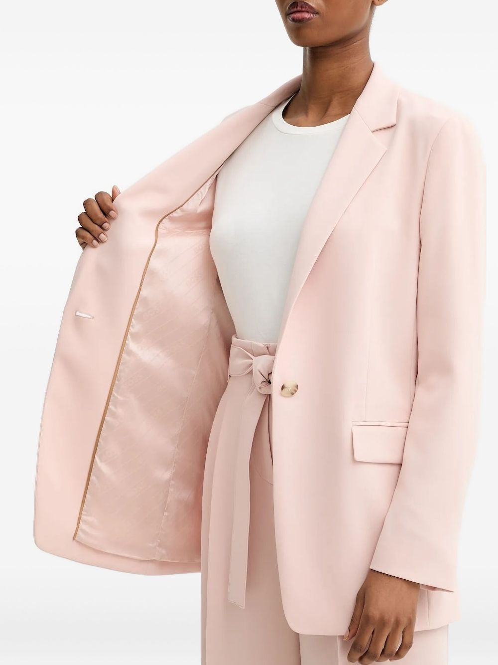 single-breasted blazer - 4