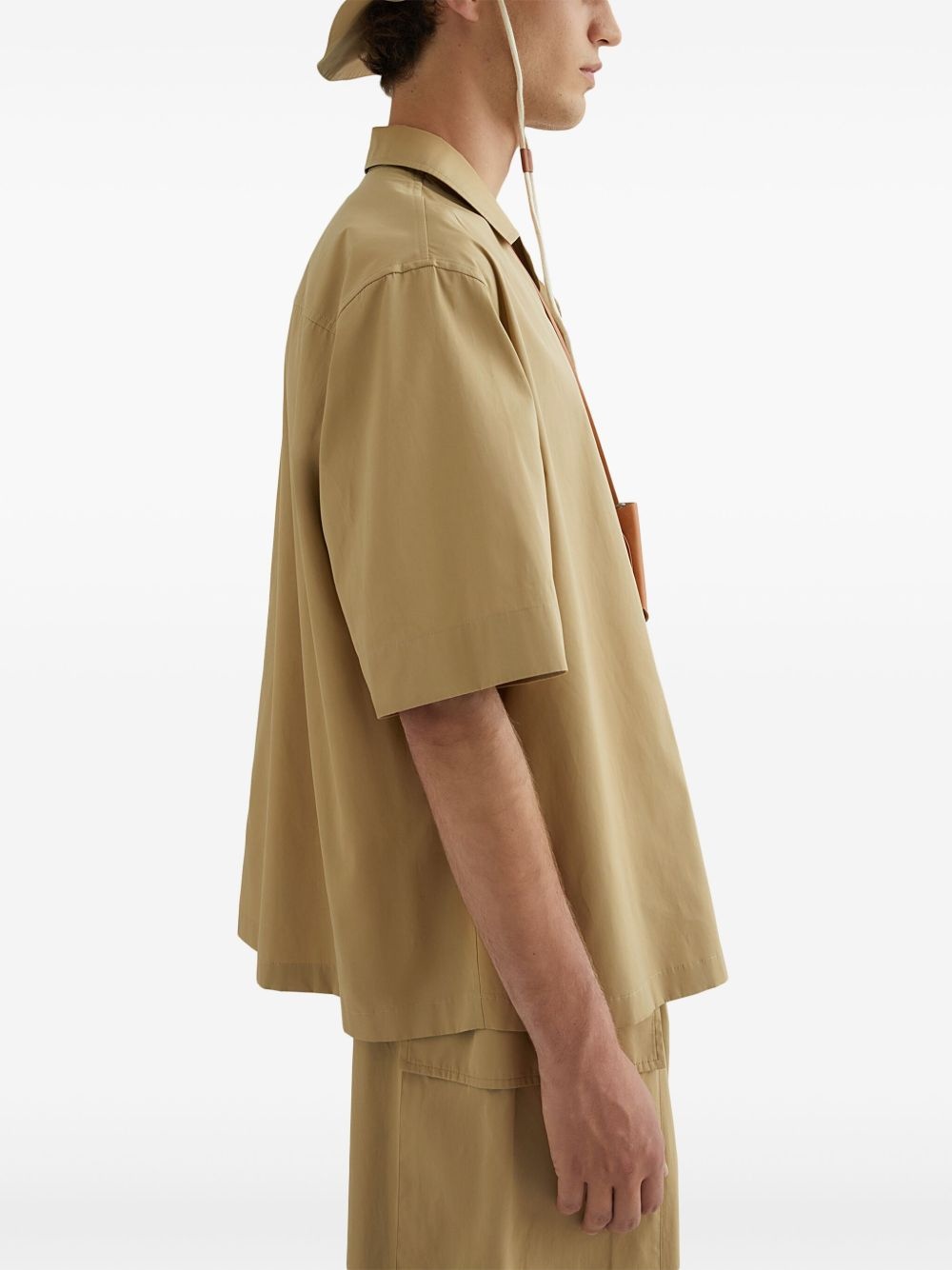 short-sleeve cotton shirt - 3