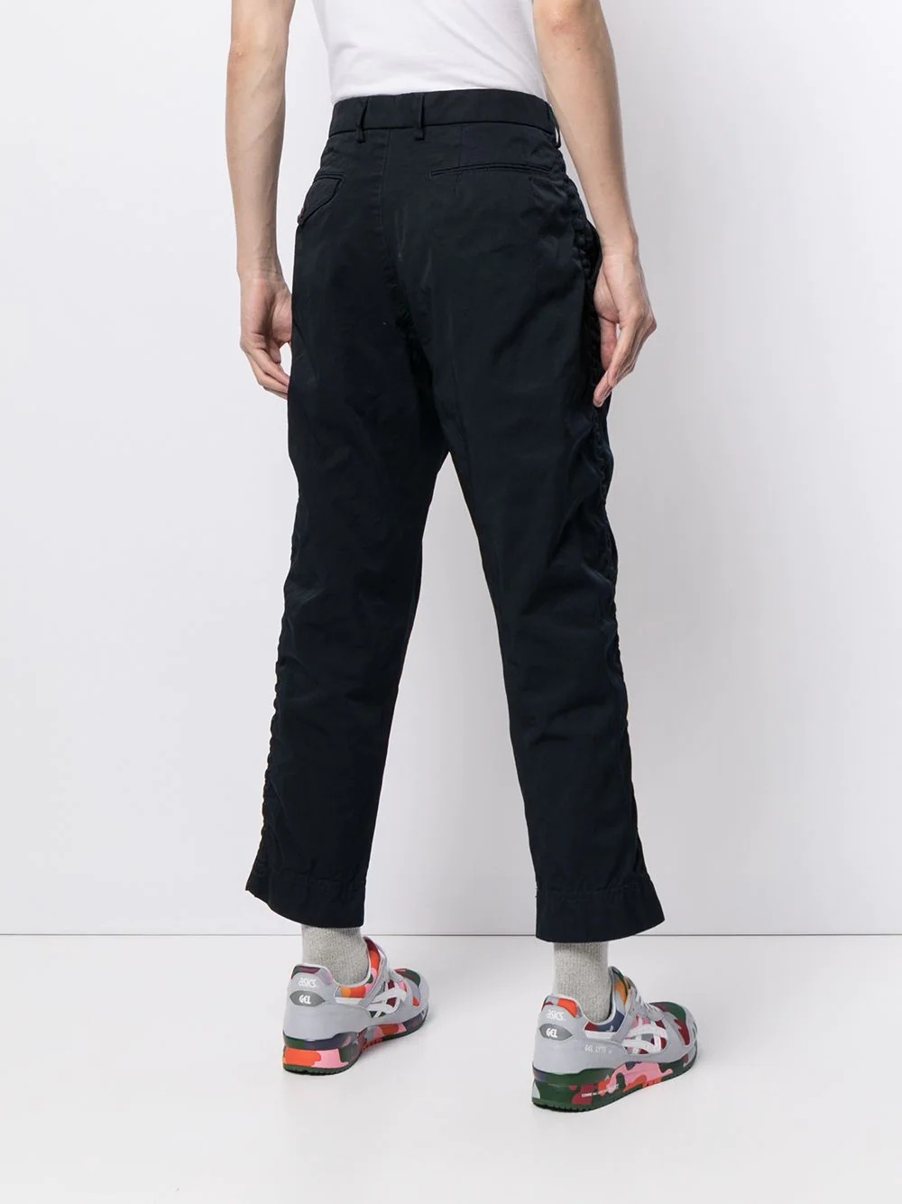 cropped chino trousers - 4