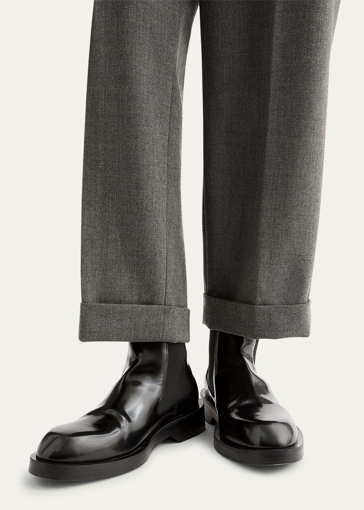Men's Calf Leather Chelsea Boots - 2