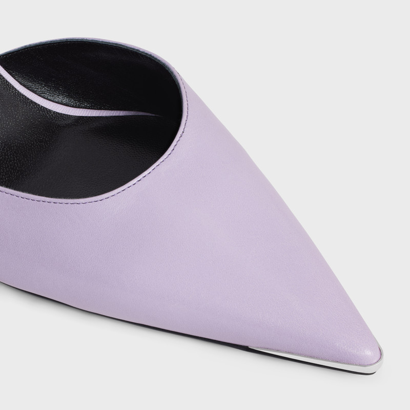 CELINE KITTEN WITH METAL TOE in KIDSKIN 4