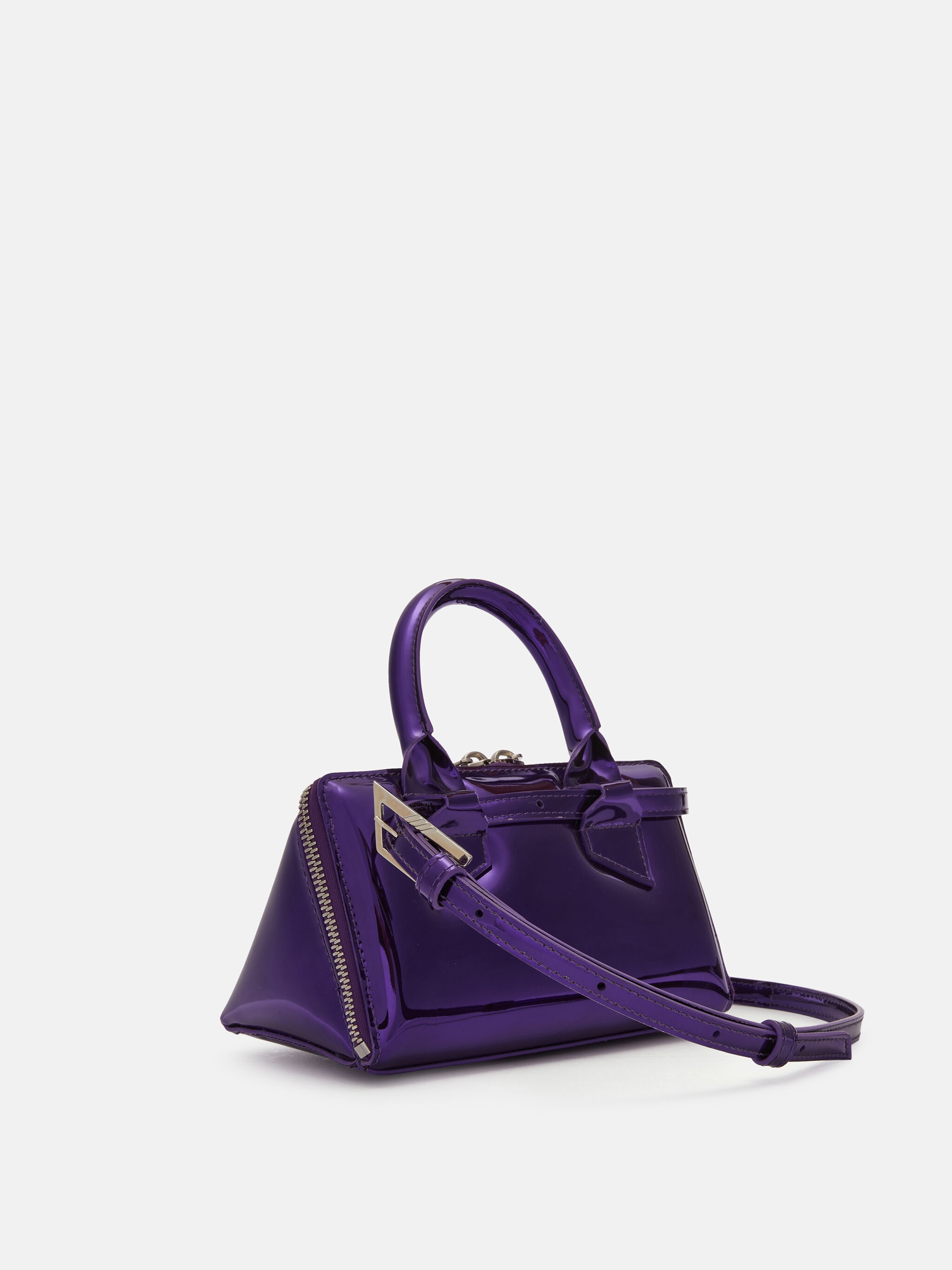 ''FRIDAY'' PURPLE MINI HANDBAG - 2