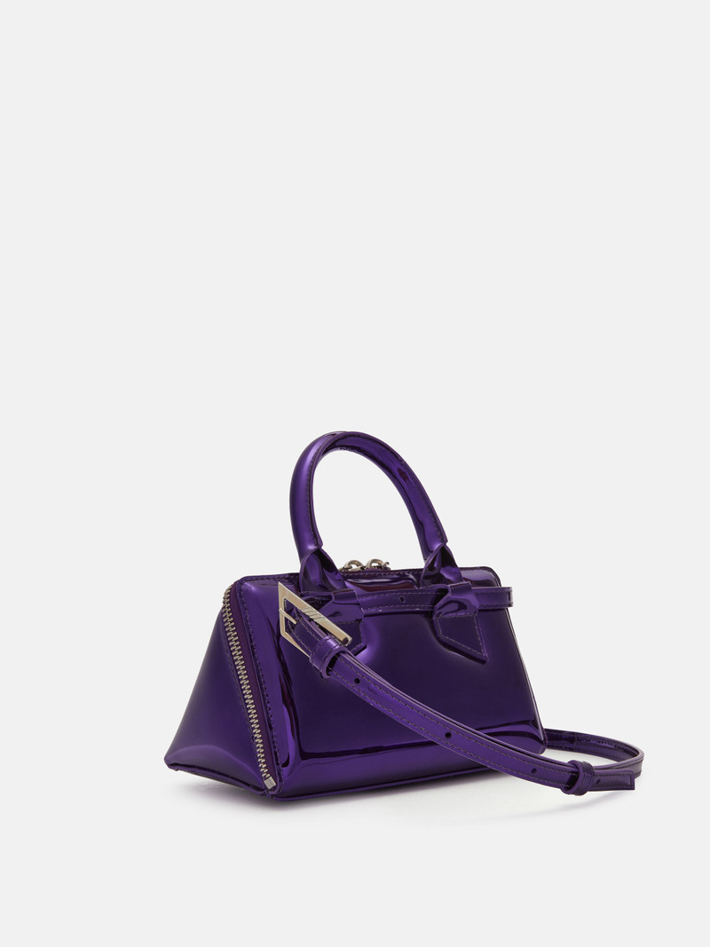 THE ATTICO ''FRIDAY'' PURPLE MINI HANDBAG outlook