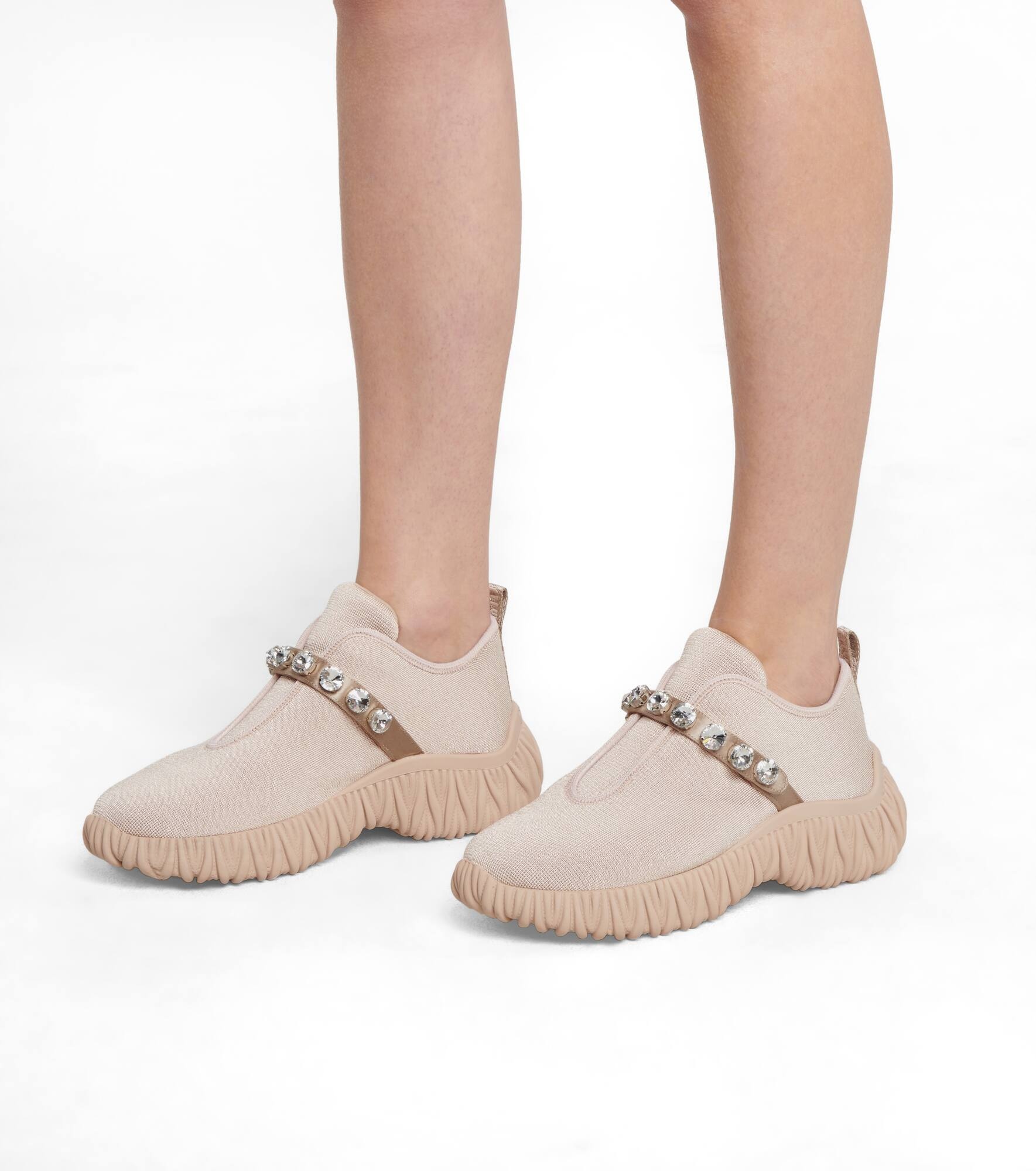 Embellished slip-on sneakers - 4