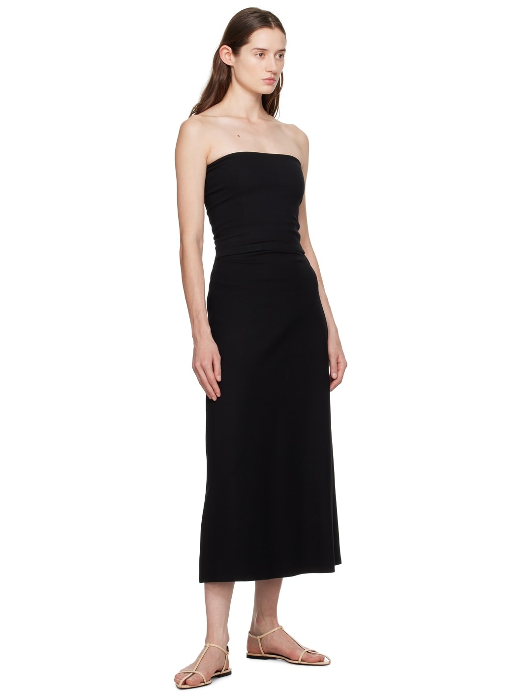 Black Rio Maxi Skirt - 4