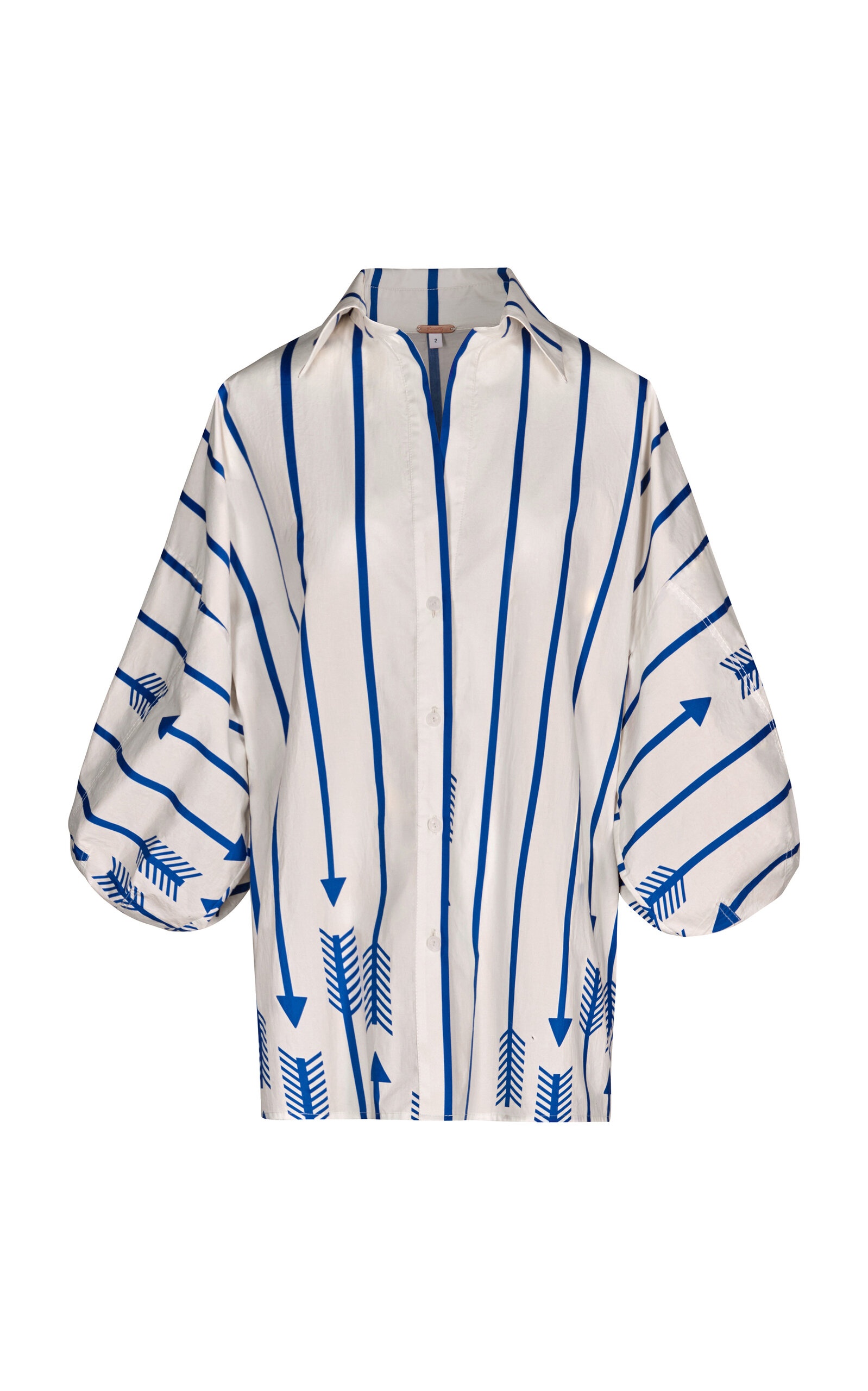 Flechada Striped Cotton Shirt stripe - 1