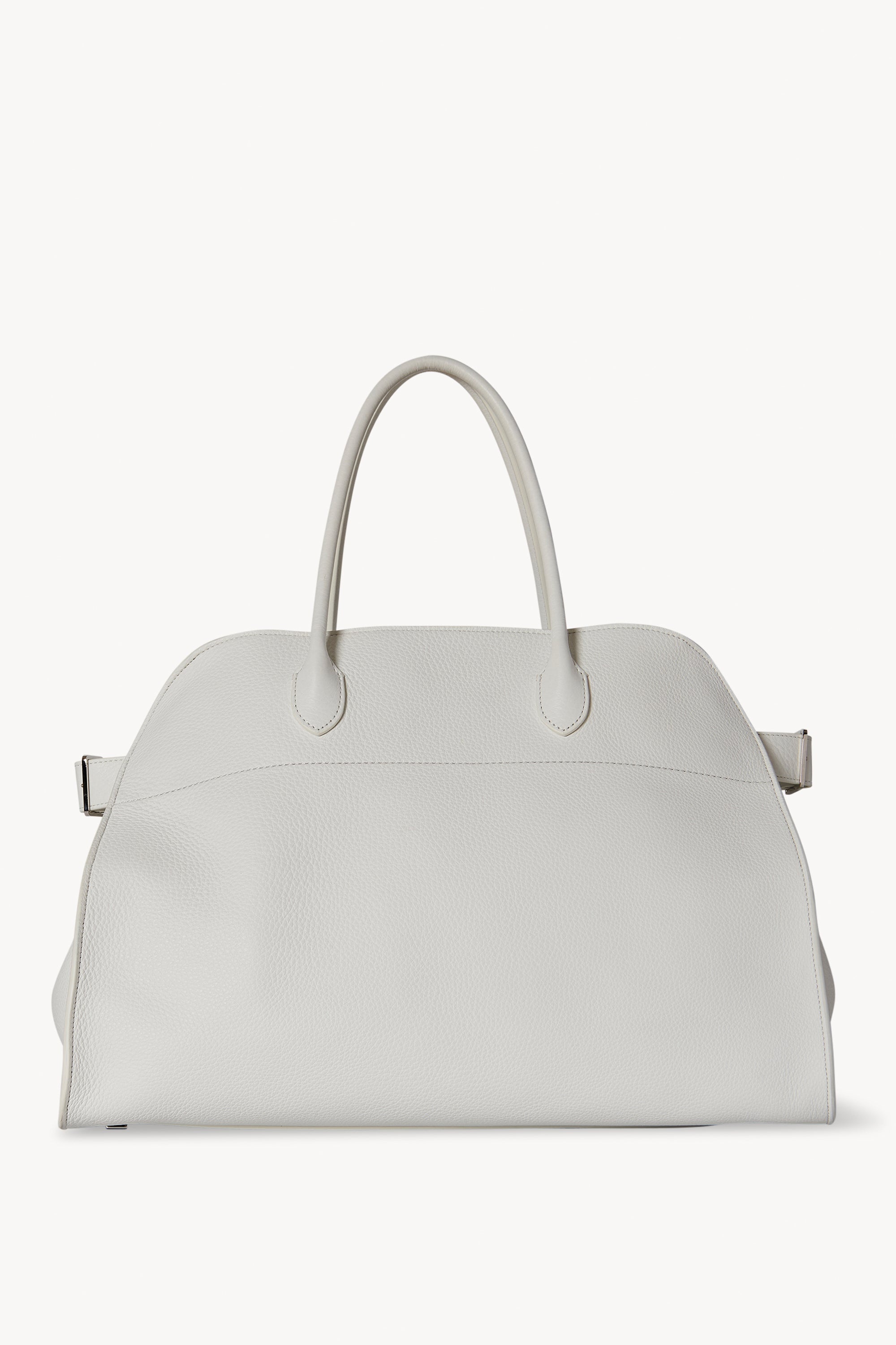 The Row Margaux 15 Top-Handle Bag in Grain Leather