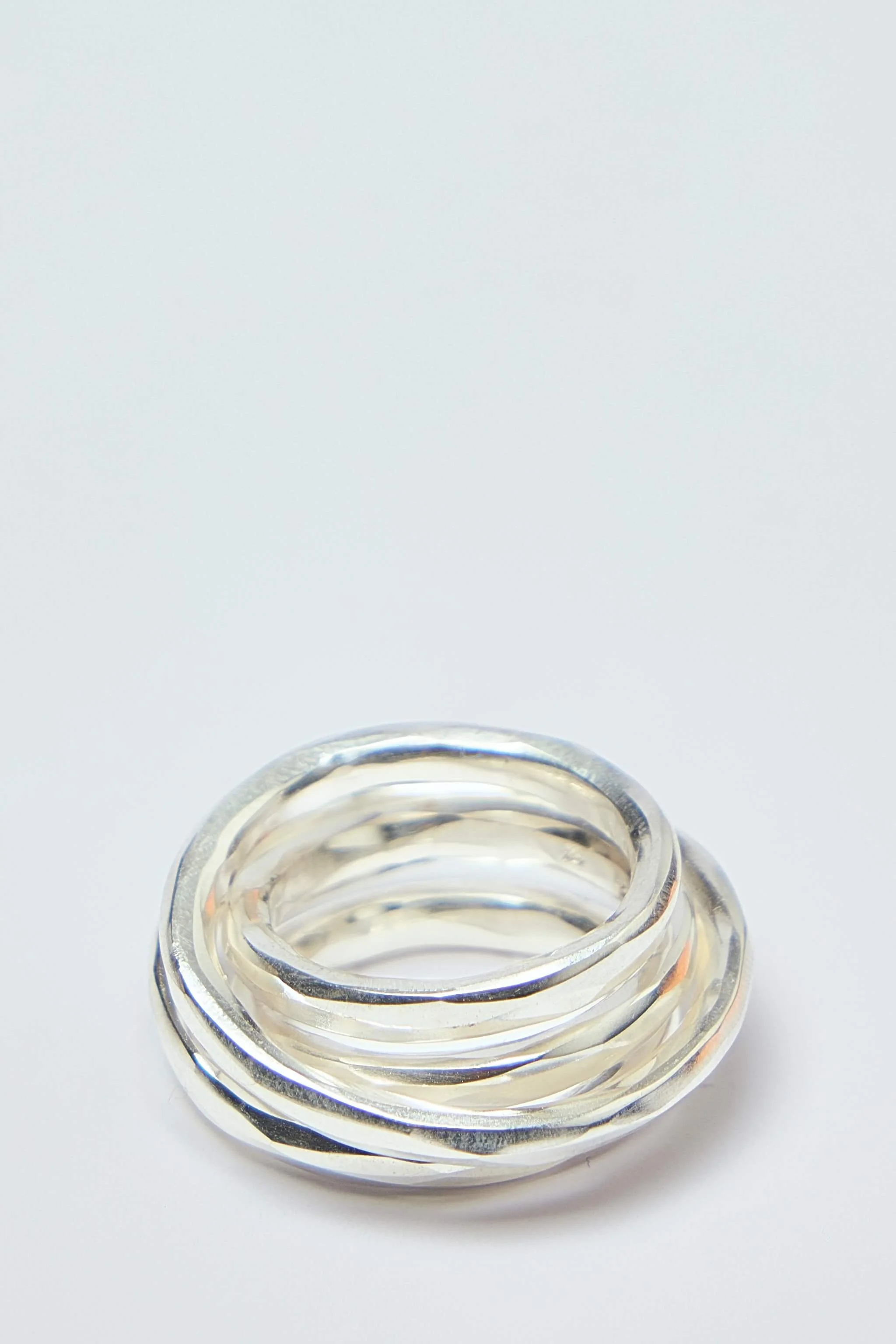 Wound Ring Hammered - 1