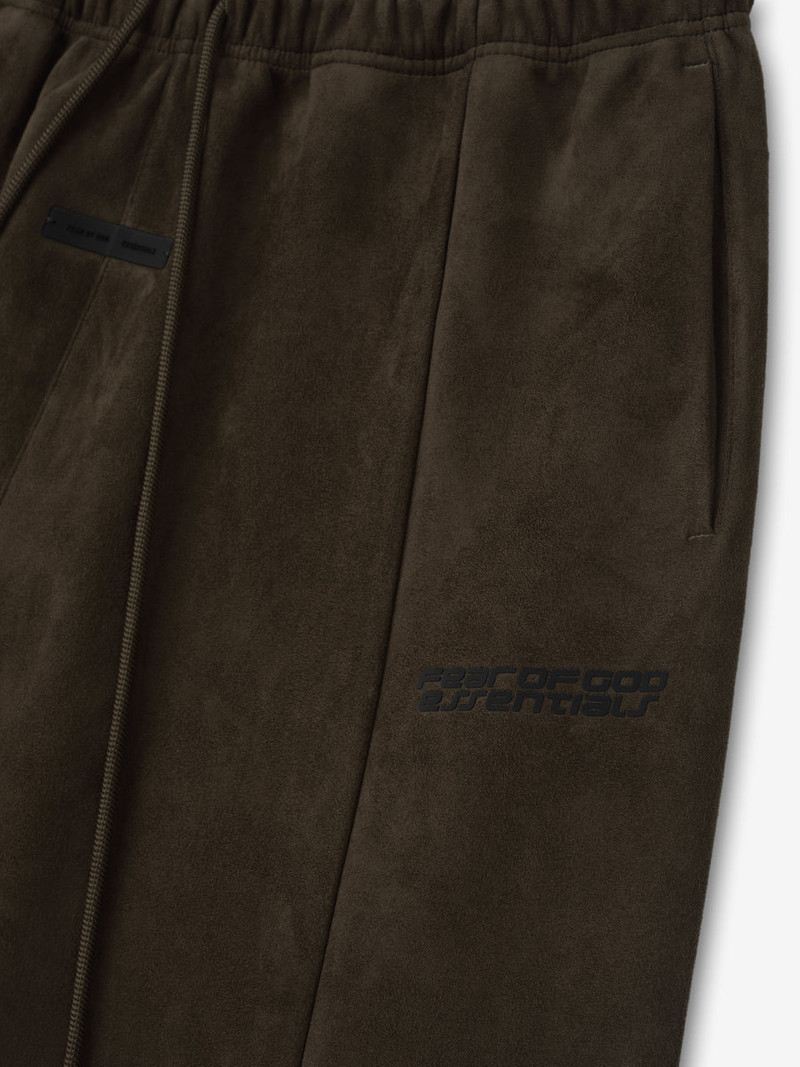 ESSENTIALS Suede Fleece Flare Pant outlook