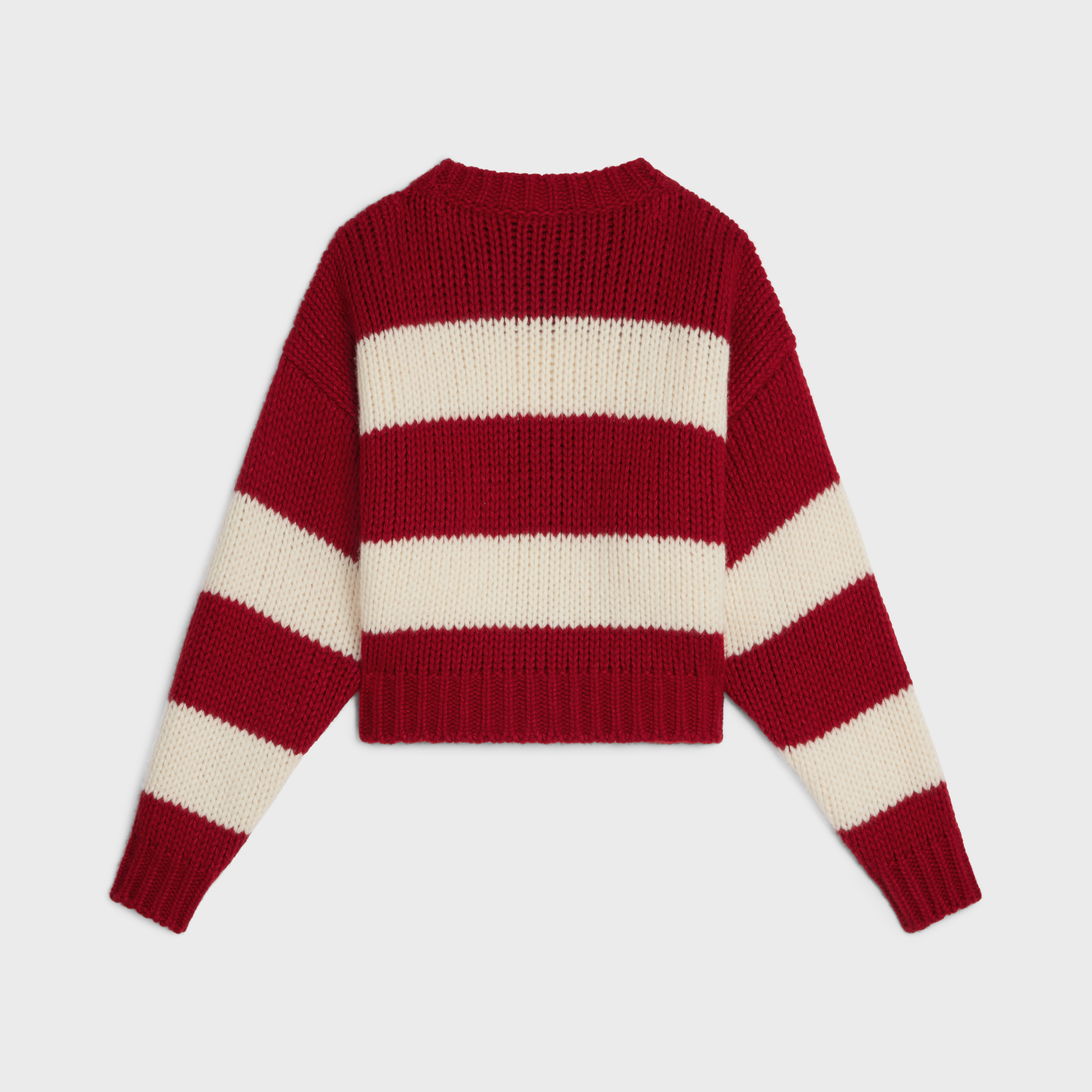 crew neck sweater in wool, cashmere and silk - 2