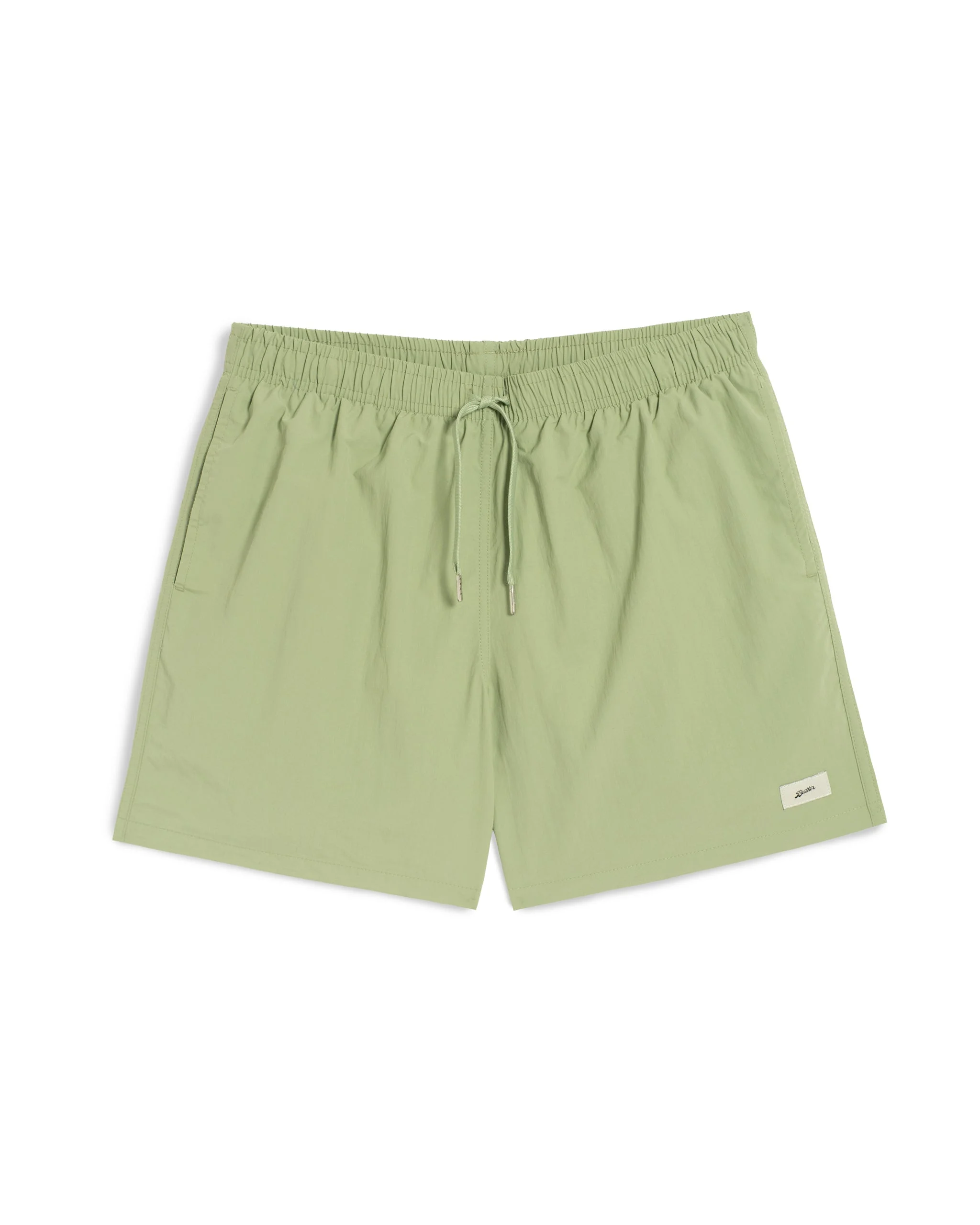 Solid Moss Swim Trunk - 1
