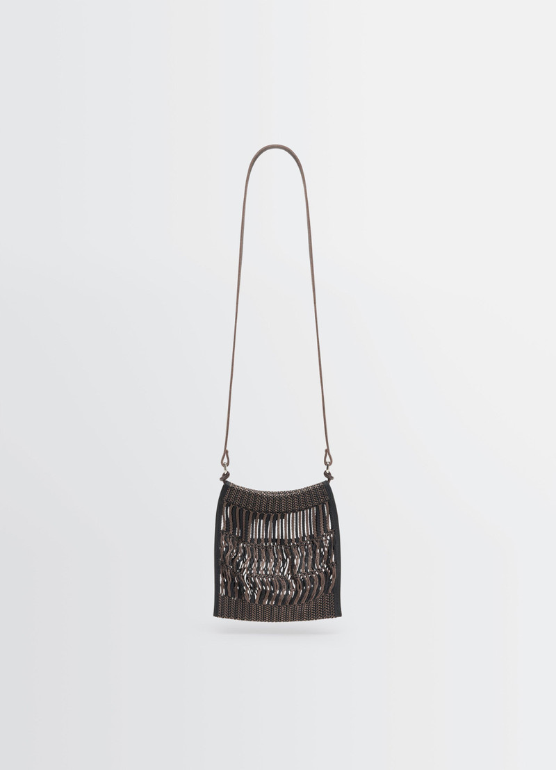 MINI CROSSBODY FILT NET BAG - 1