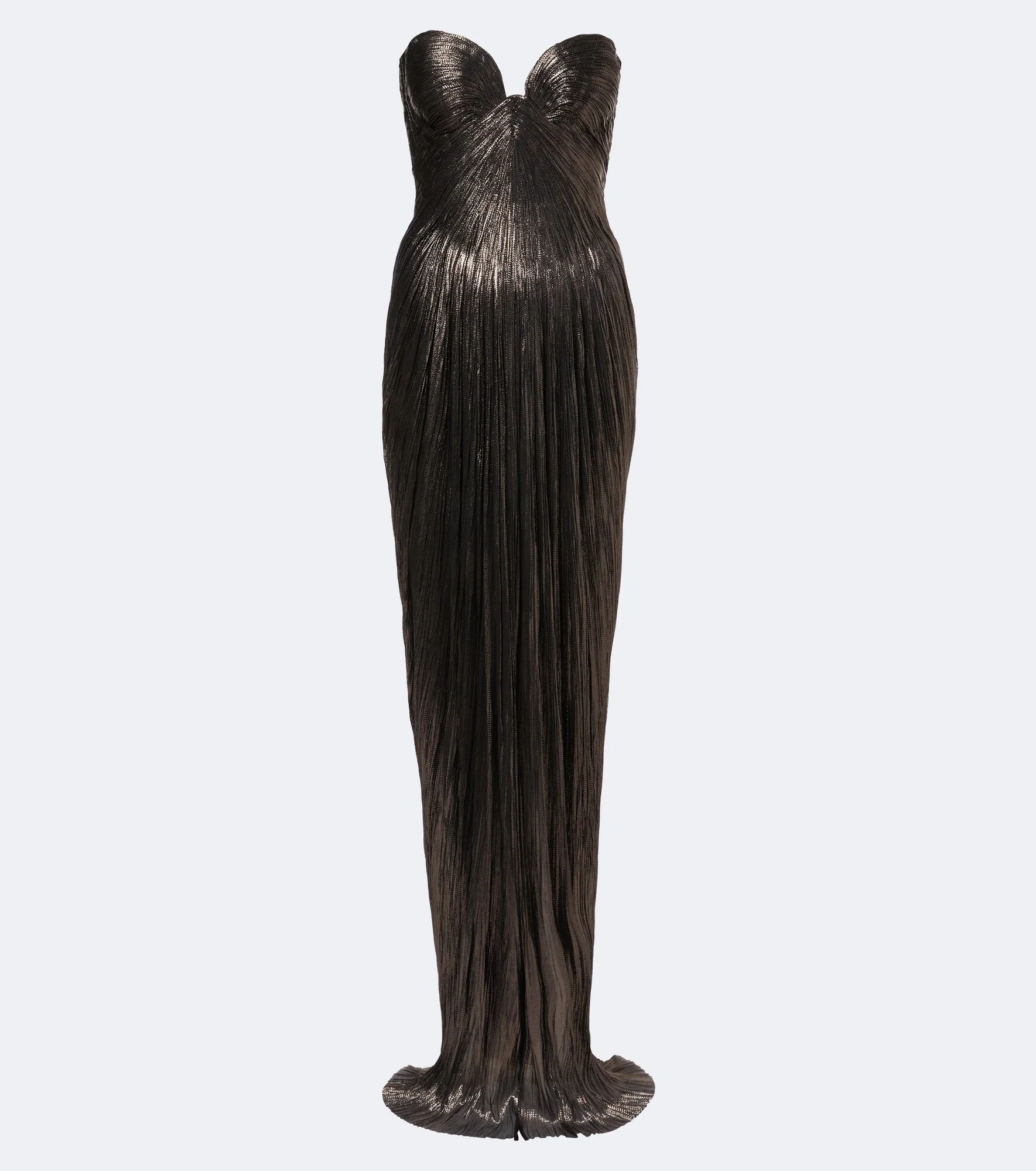 Nadira silk bustier gown - 1
