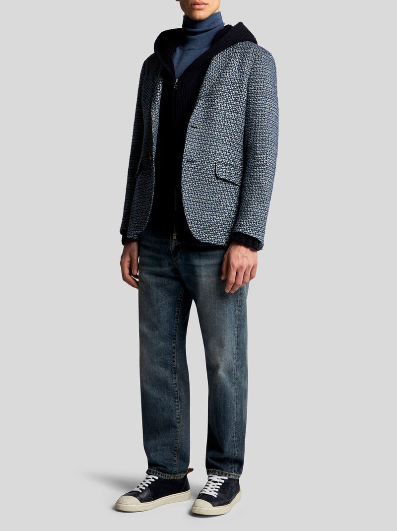 Etro WOOL AND ALPACA WOOL BLAZER outlook