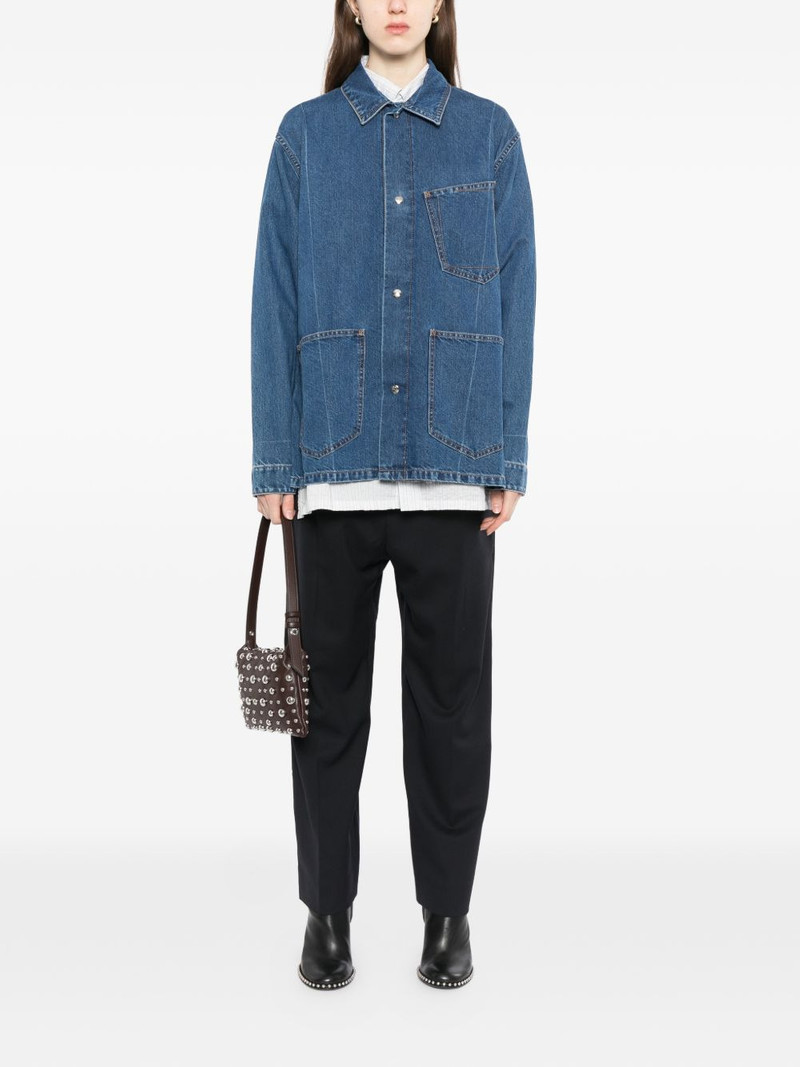 SETCHU exposed-seam pockets jacket outlook