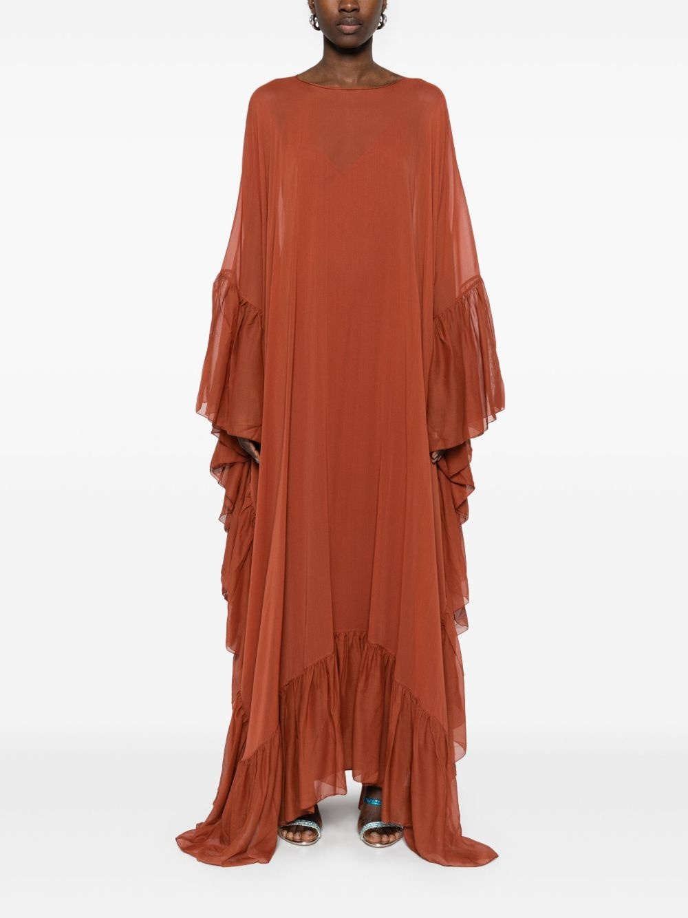 silk gown - 2