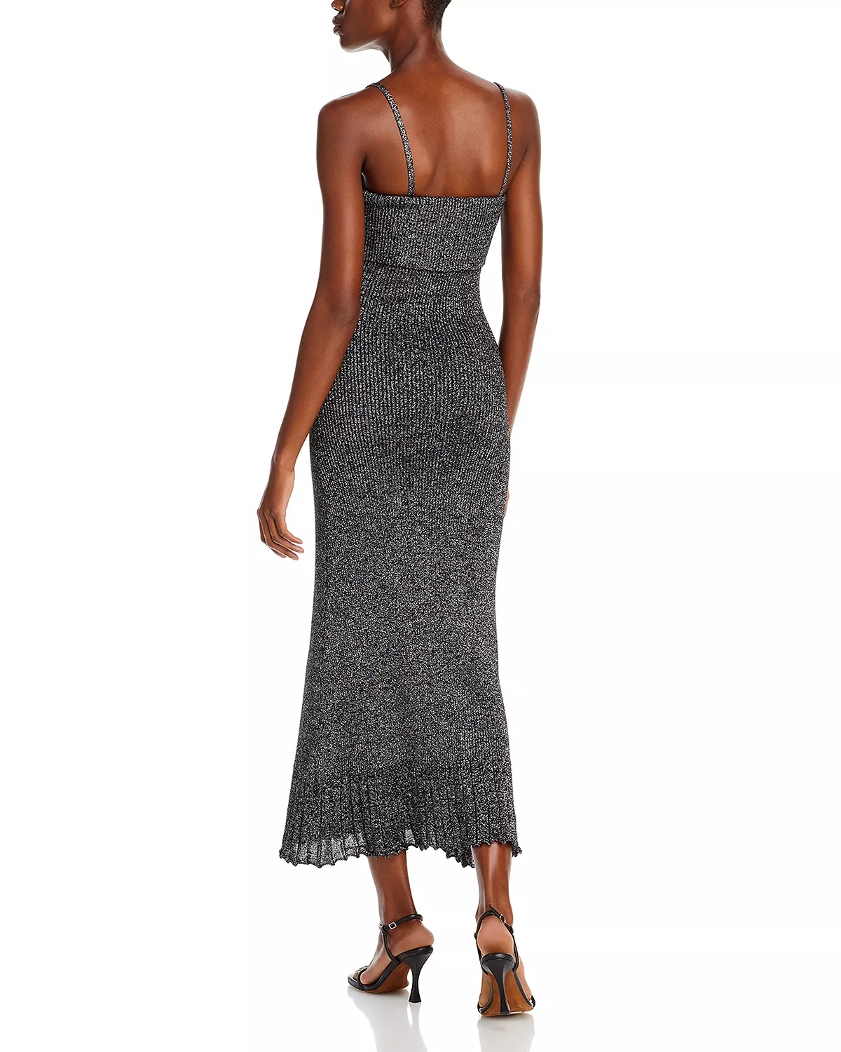 Lorenia Metallic Maxi Dress - 3