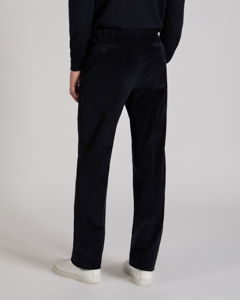 Straight fit corduroy trousers 3