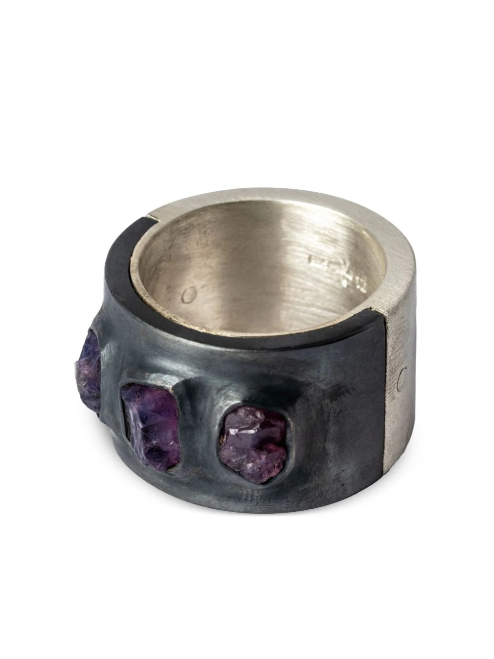PARTS OF FOUR Sistema Ring (Terrestrial Surfaced, 3 Winza Sapphires, 17mm, MA+KA+WIS) - 2