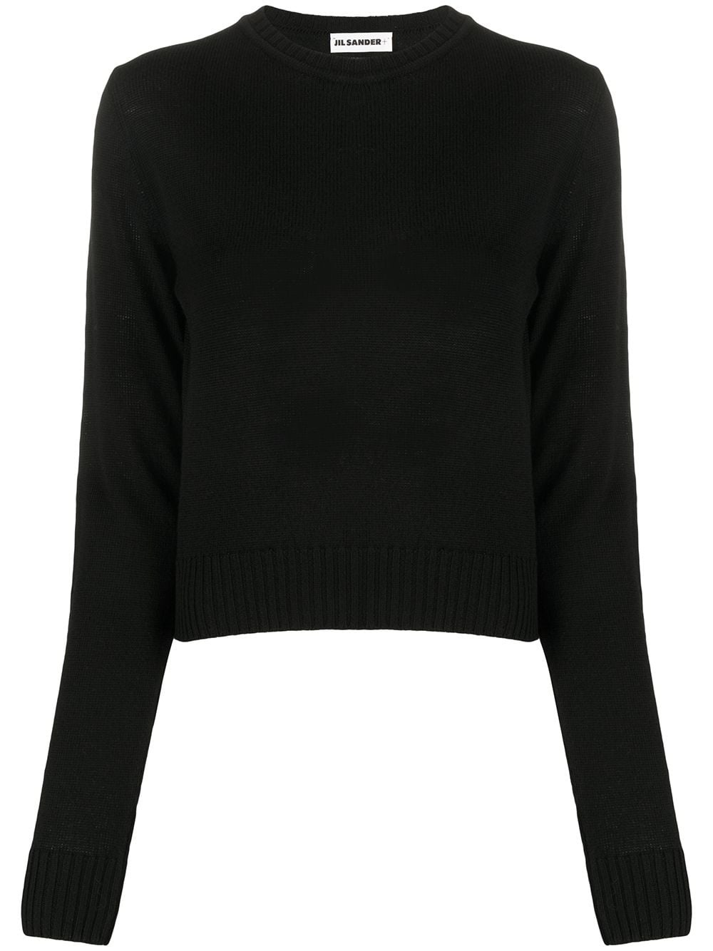 long-sleeve wool jumper - 1