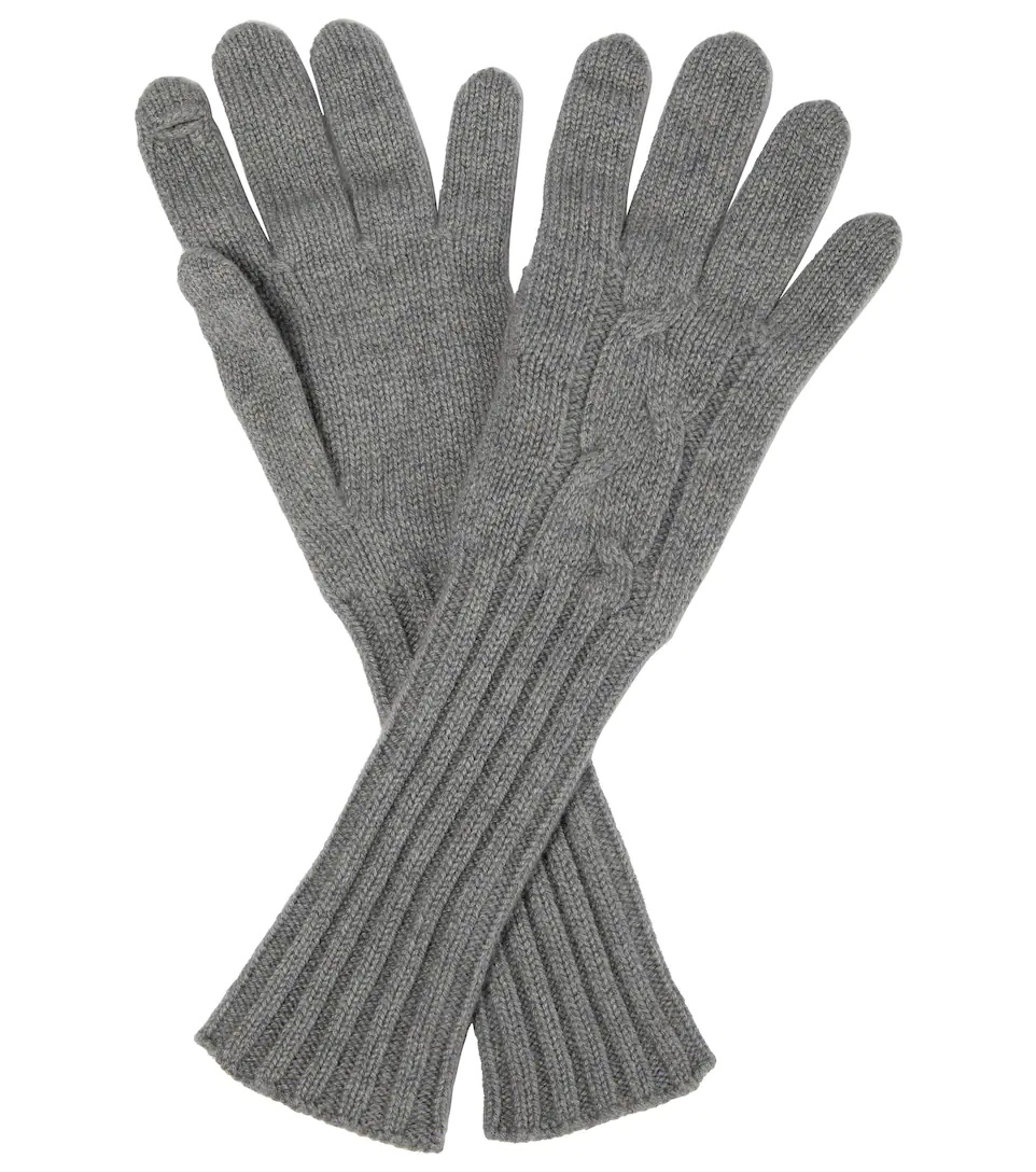 Cashmere gloves - 1