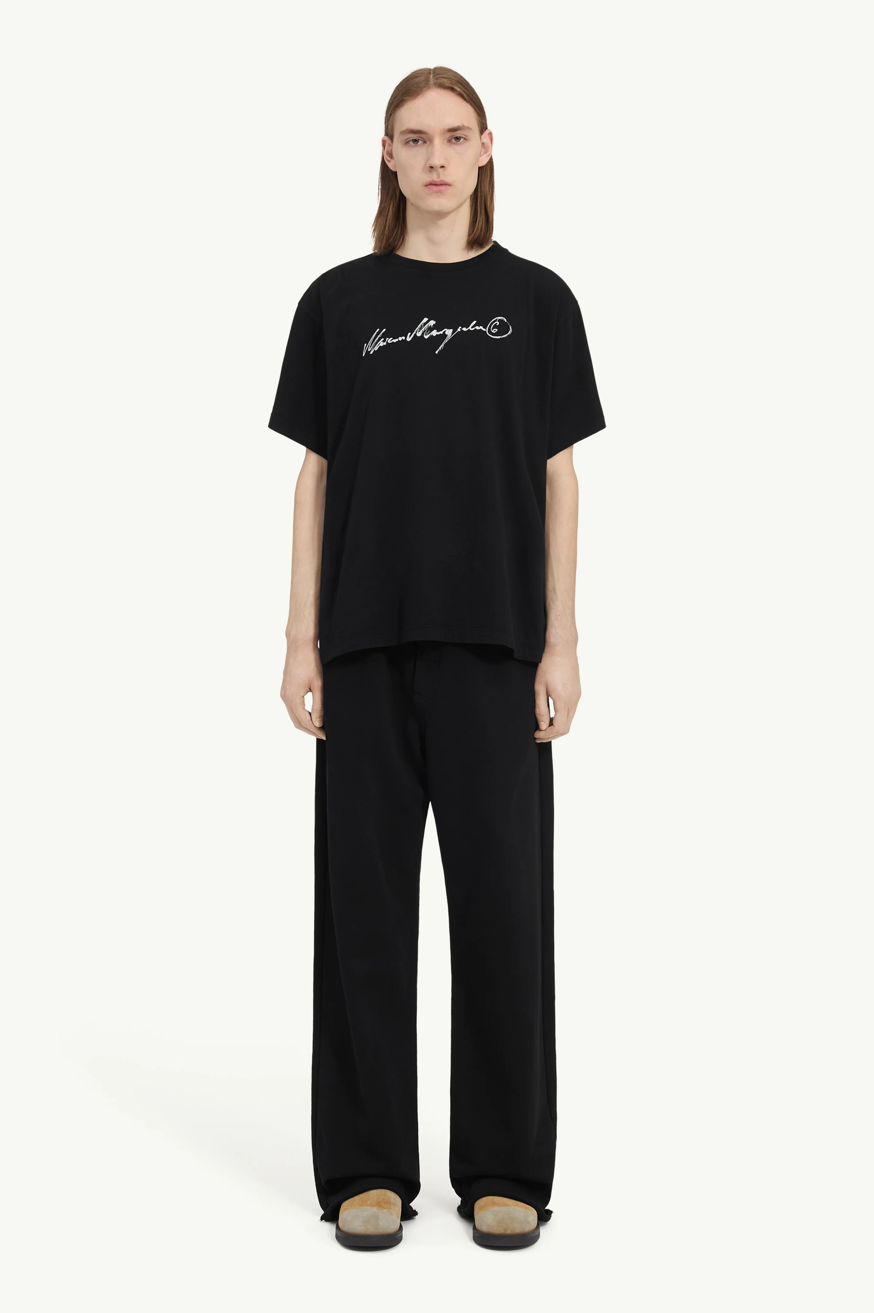 Overdyed jersey T-shirt - 1