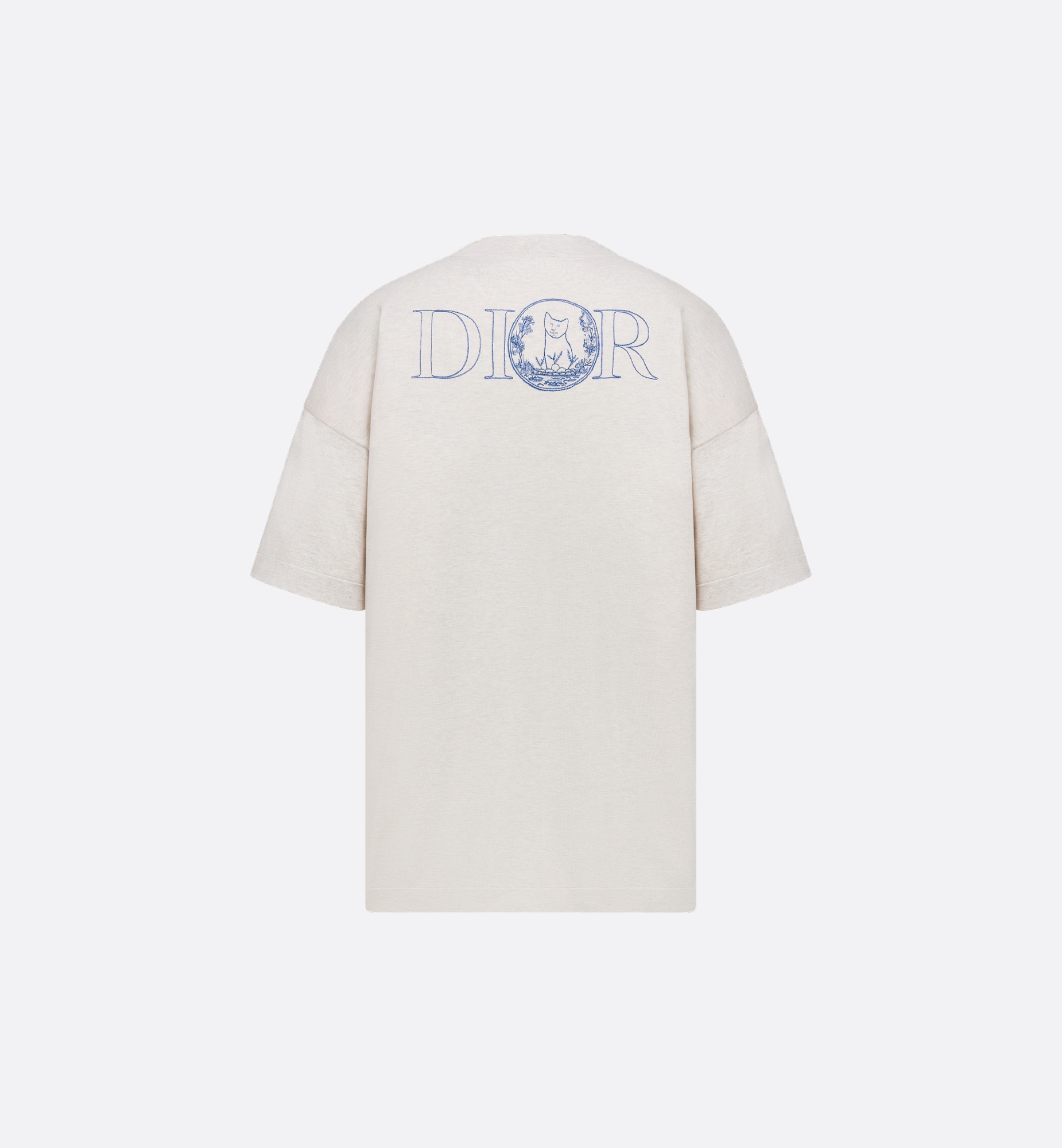 DIOR AND HYLTON NEL Knit T-Shirt, Oversized Fit - 6