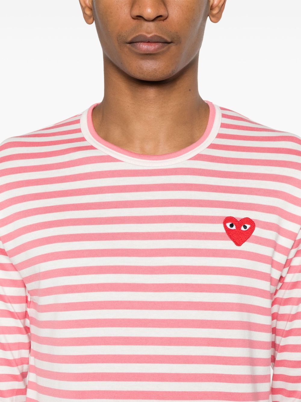 striped T-shirt - 5