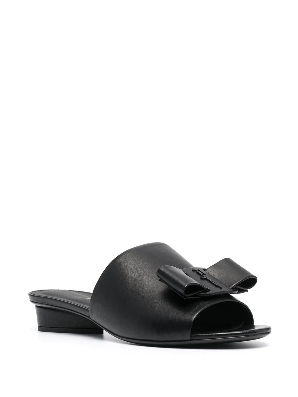double bow mule sandals - 2