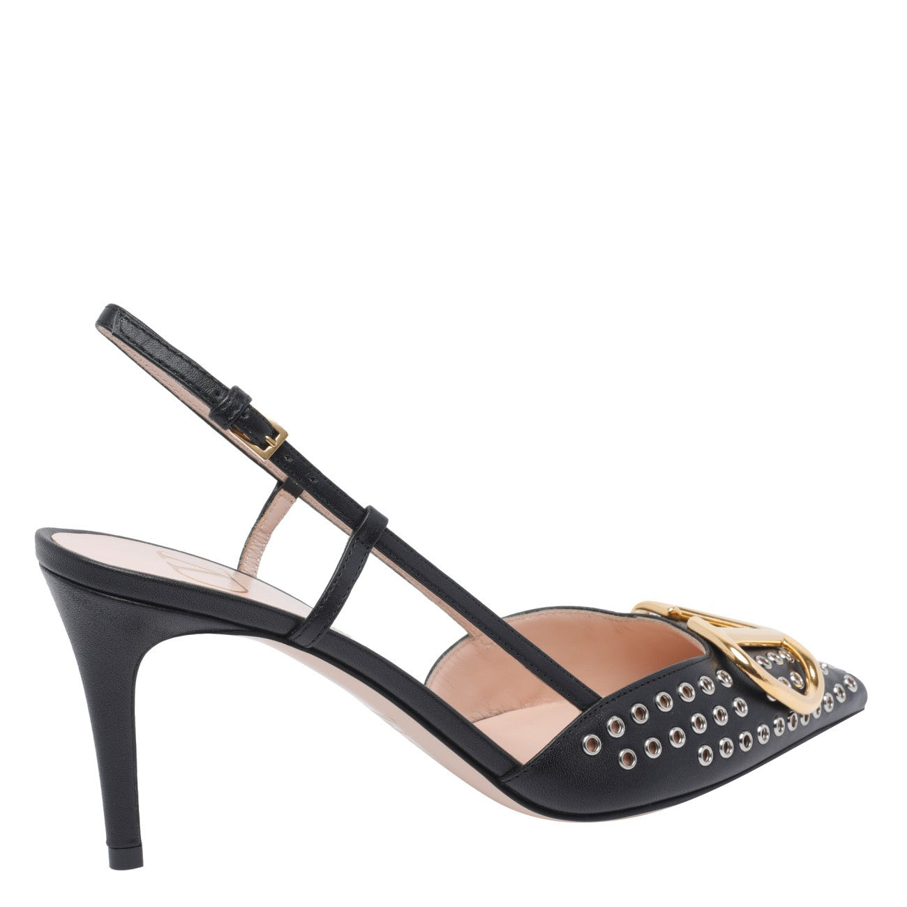 Valentino Garavani Women Vlogo Signature Slingback Pumps - 4