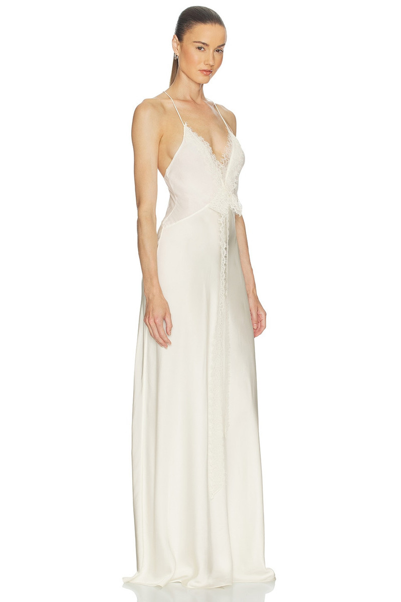 HELSA Mix Media Slip Dress outlook