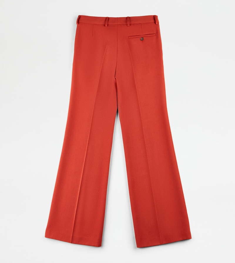 Tod's PANTS IN WOOL - RED outlook