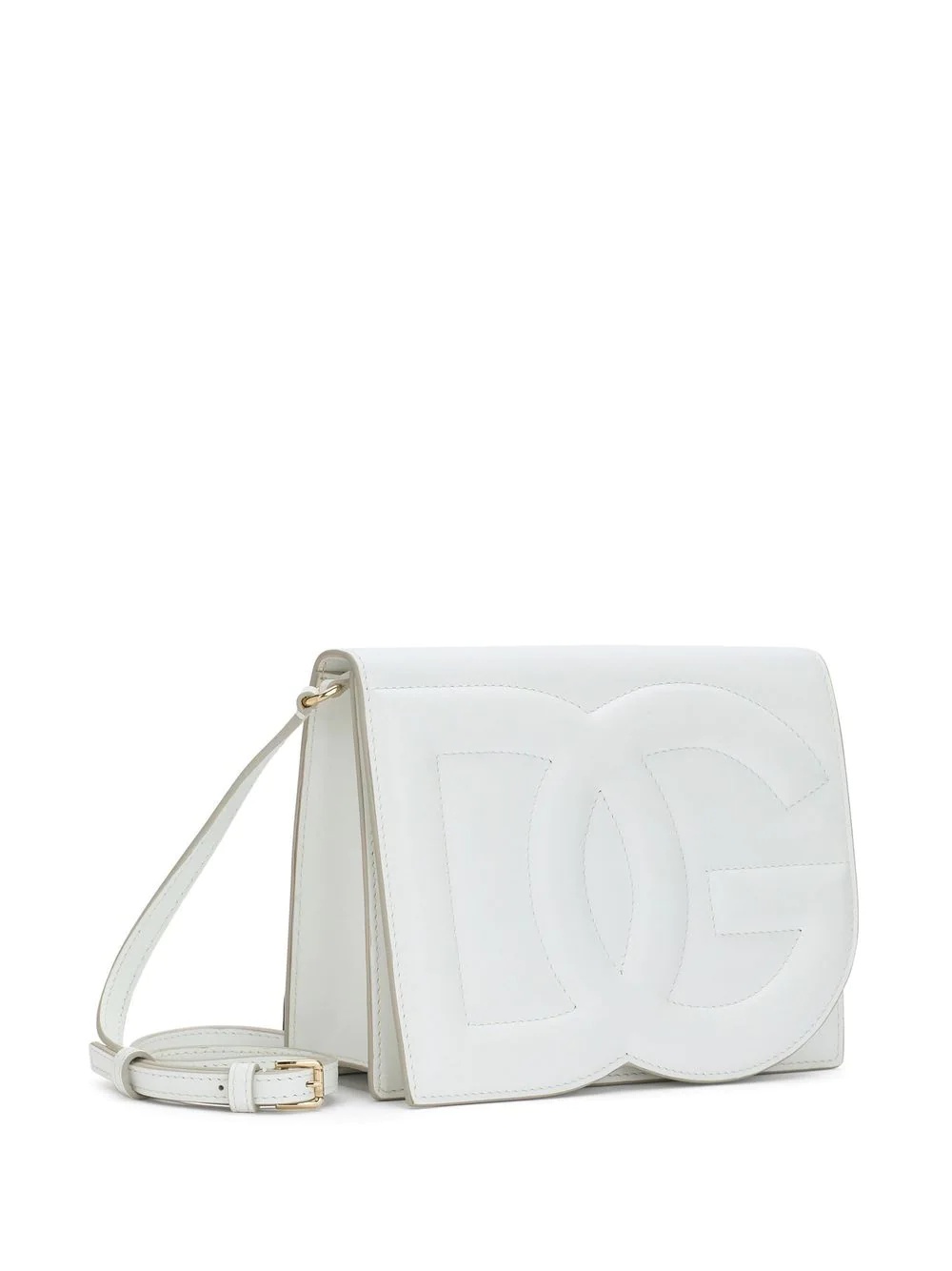 patent-leather logo crossbody - 4