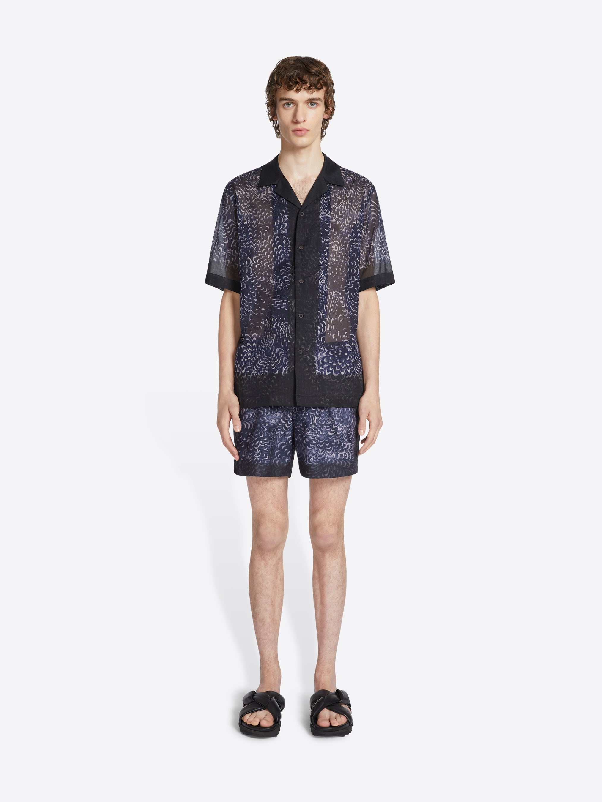 Dries Van Noten BOXY COTTON SHIRT | REVERSIBLE