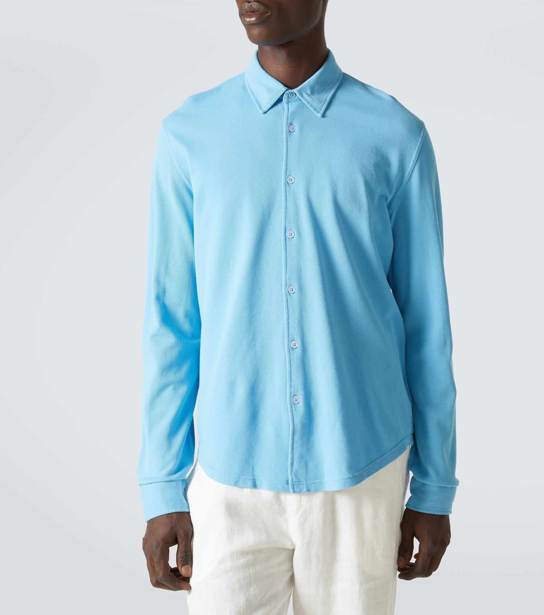 Giles cotton piqué shirt - 3