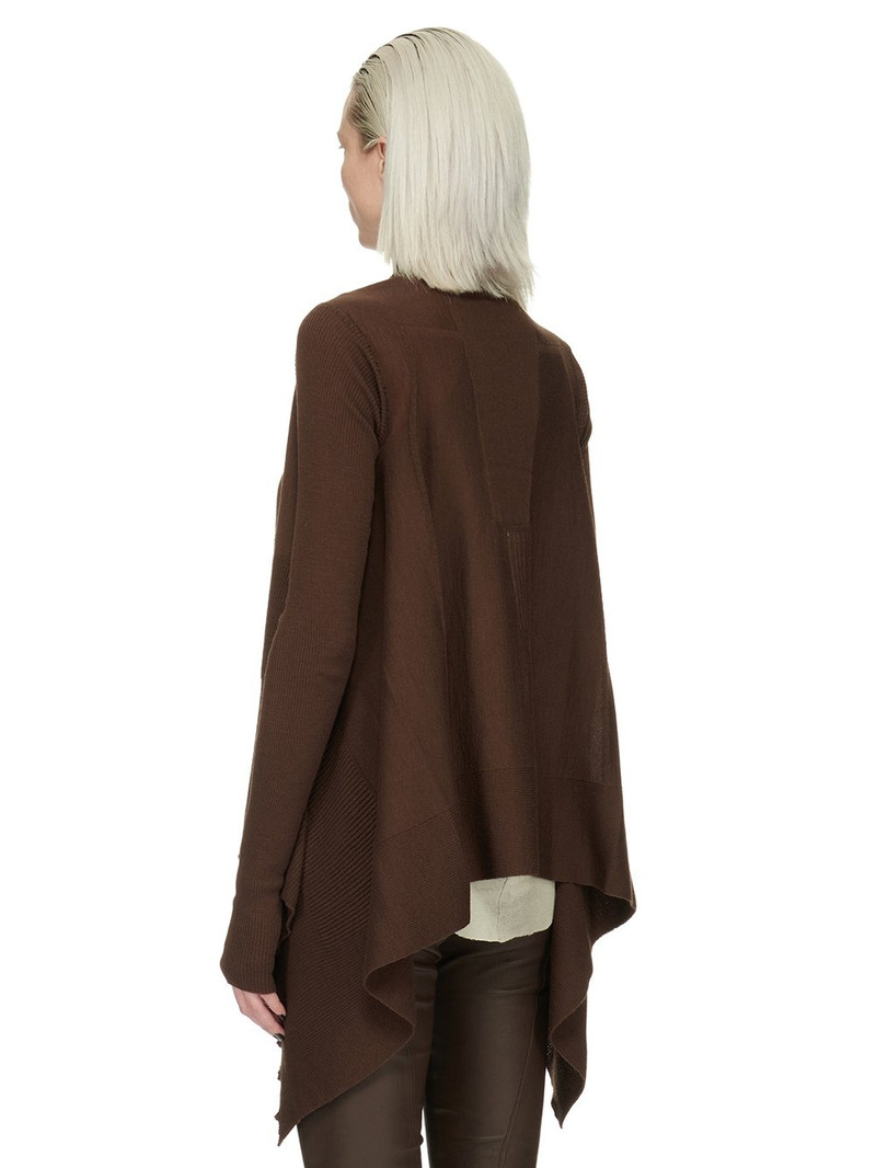 asymmetric virgin-wool cardigan 3