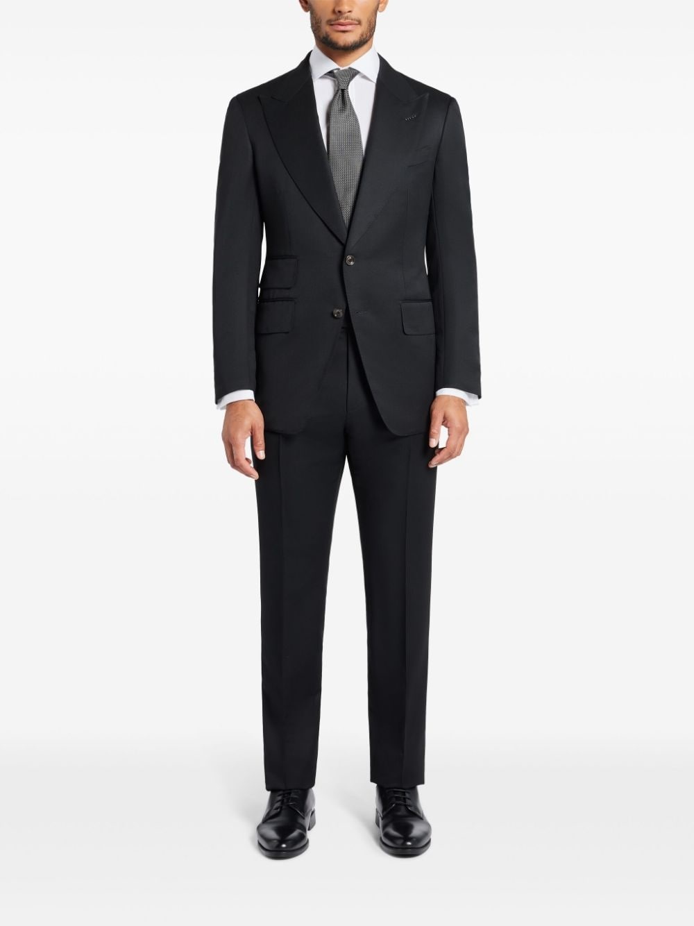 O'Connor wool-mohair blend suit - 2