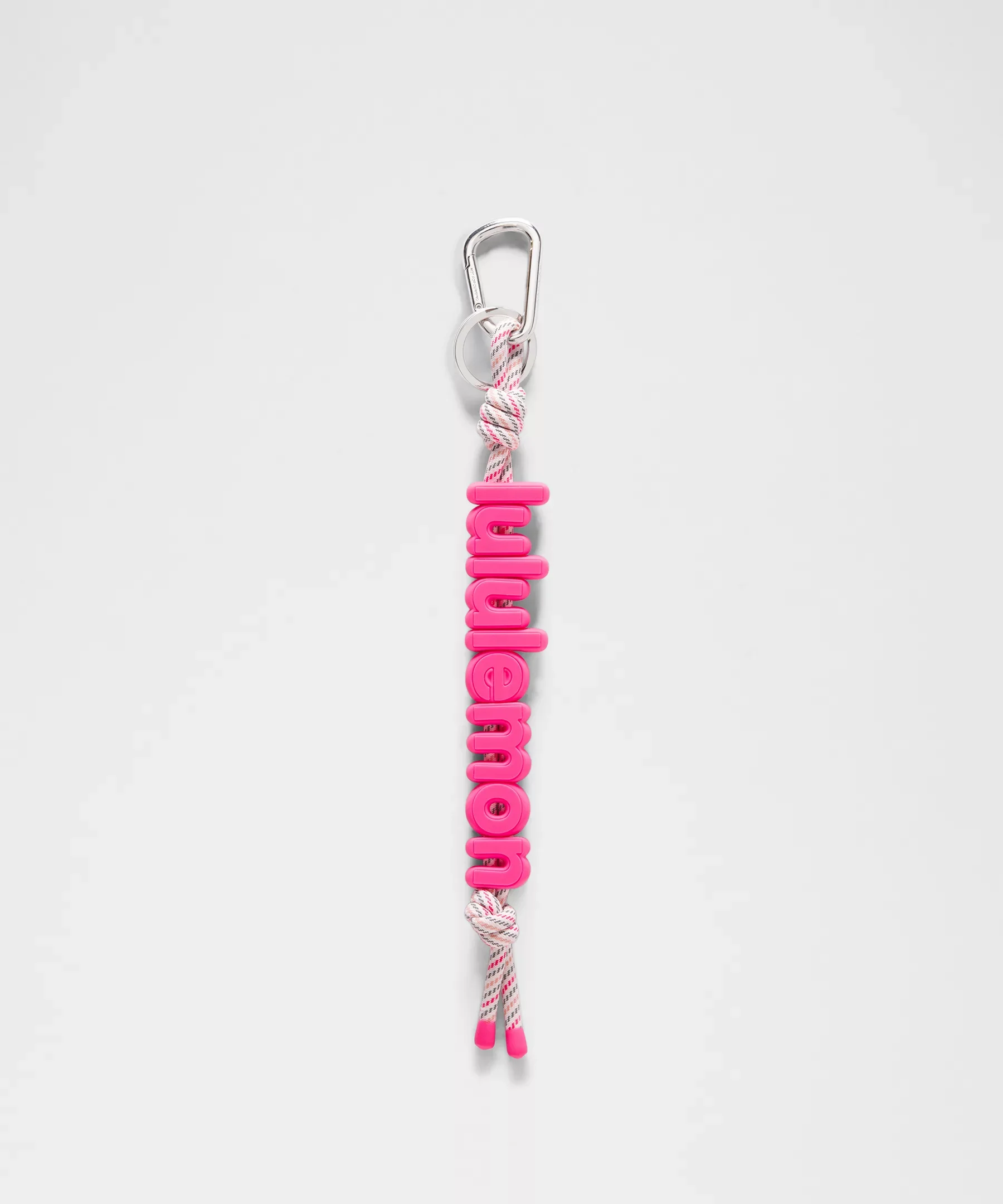 Silicone Wordmark Keychain - 1