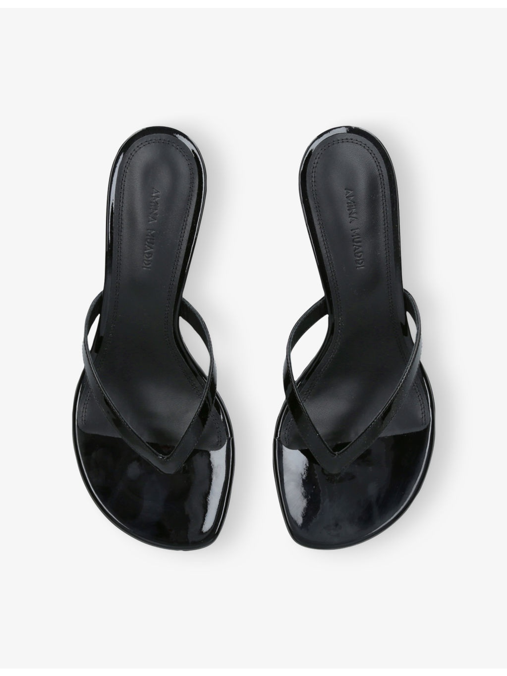 Juliette Thong 45 Leather Heeled Sandals - 2