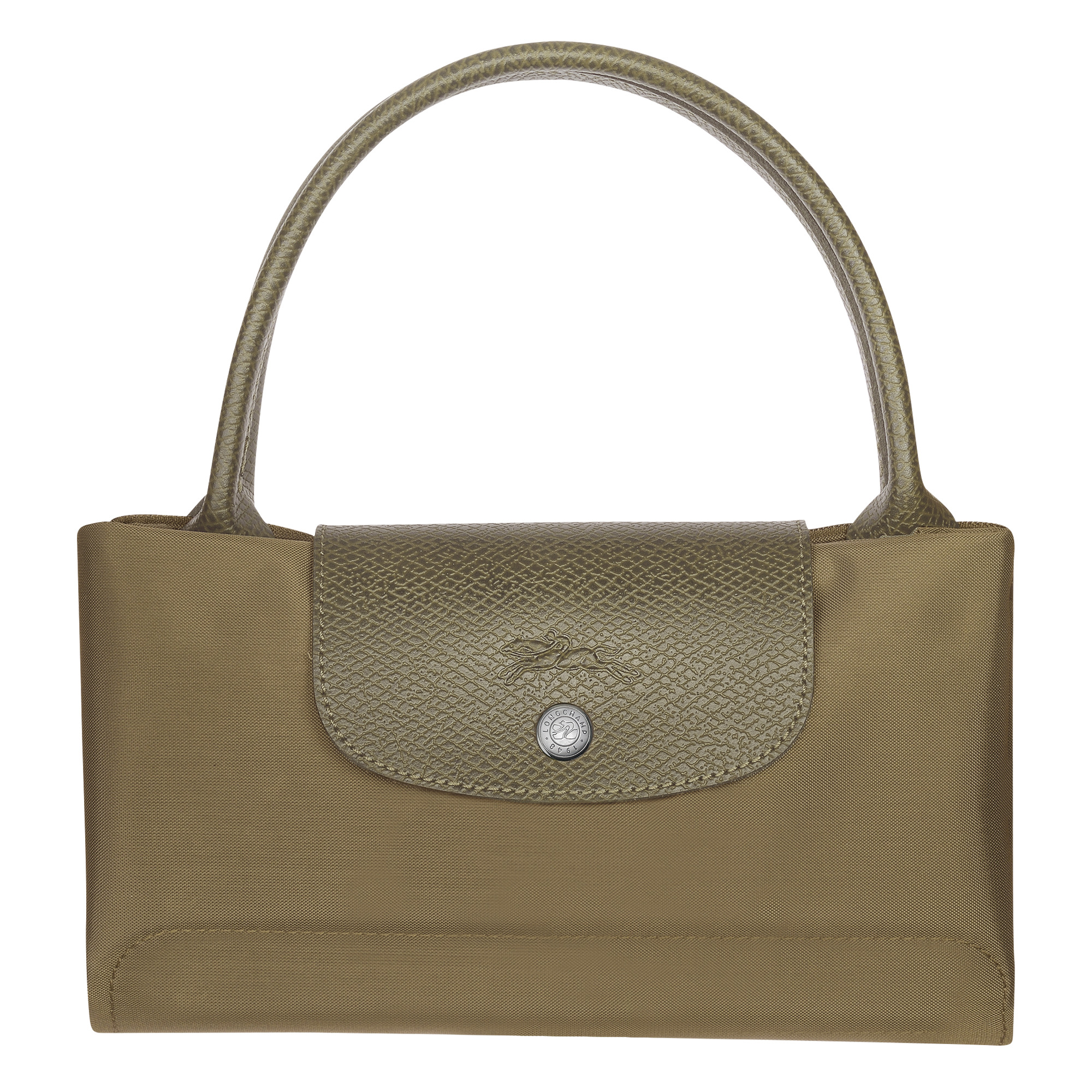 Le Pliage Green M Handbag Artichoke - Recycled canvas - 7