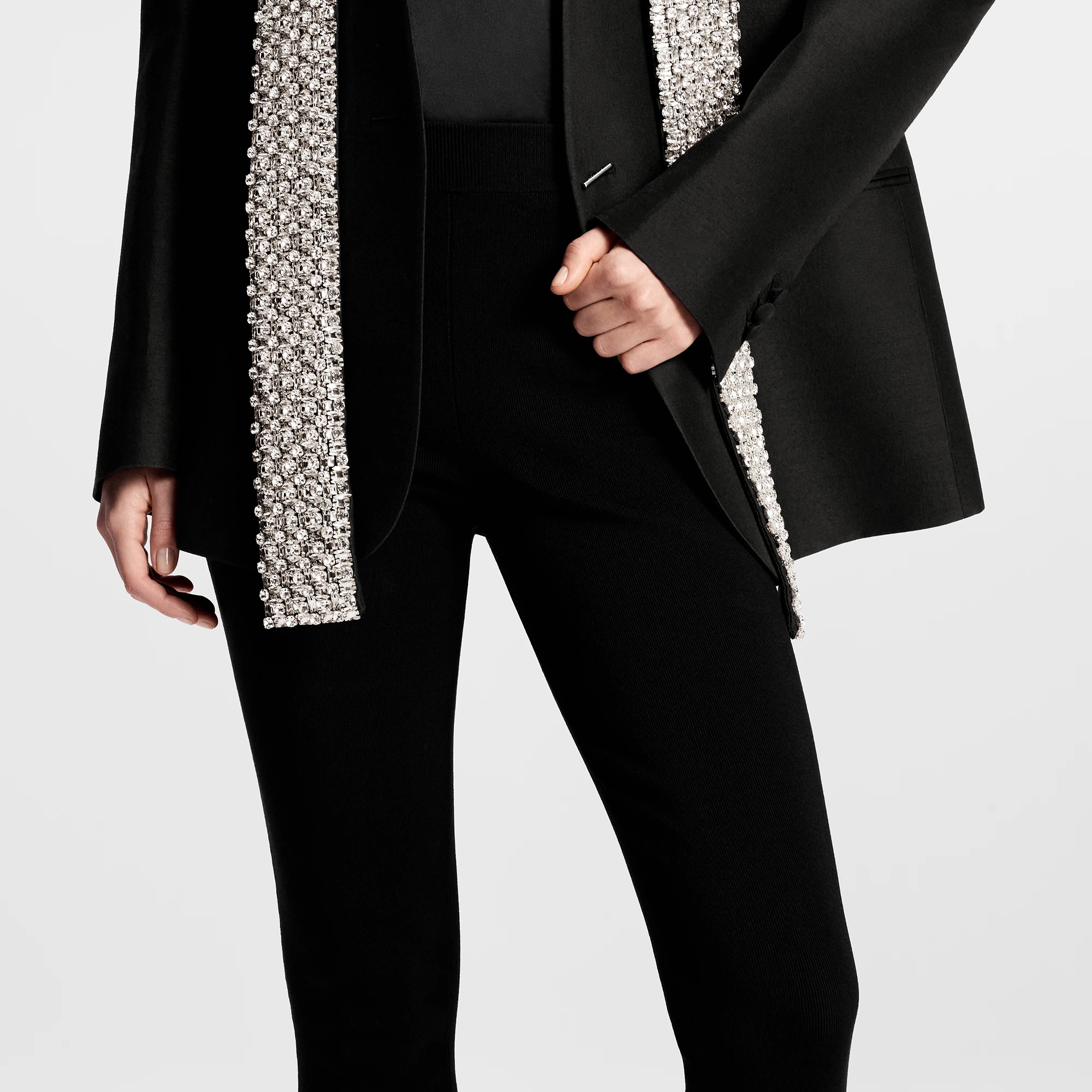 Silk-Blend Leggings - 2