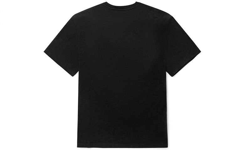 Vans Graffiti Alphabet Cartoon Printing Sports Loose Short Sleeve Couple Style Black VN0A5F3JBLK - 2