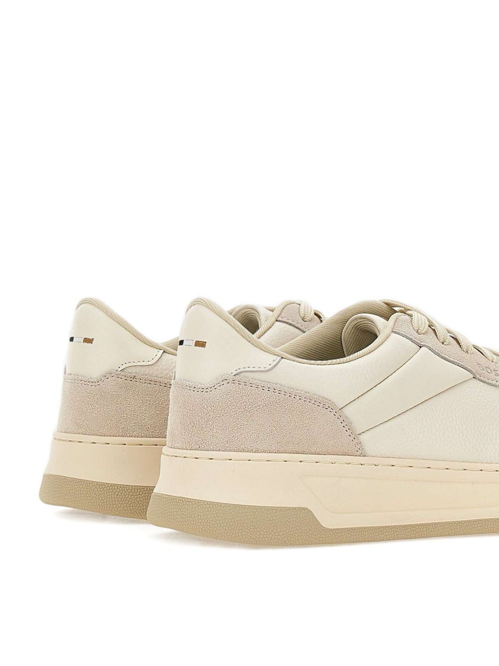 leather suede sneakers - 5