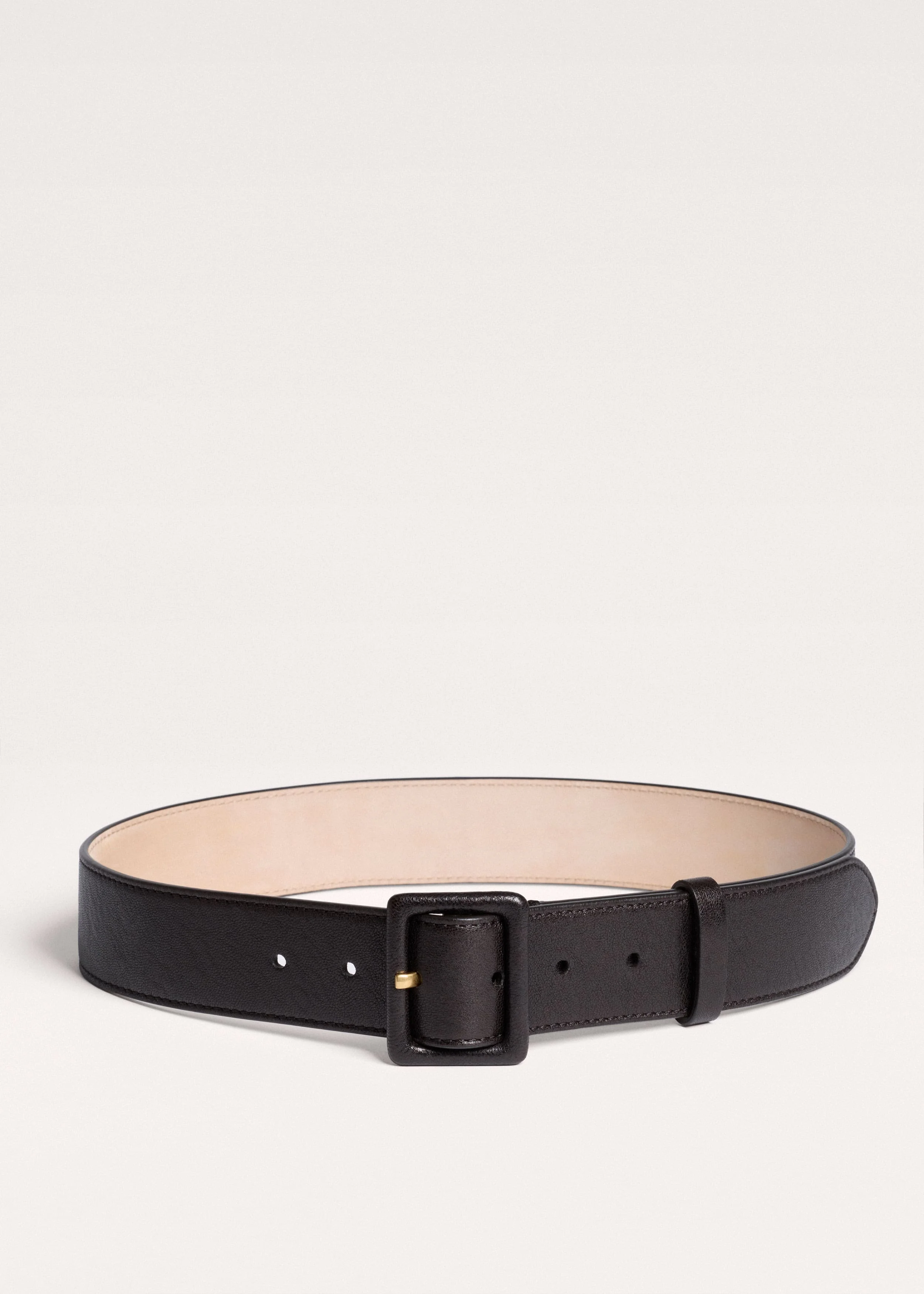 Covered Buckle Belt - 1
