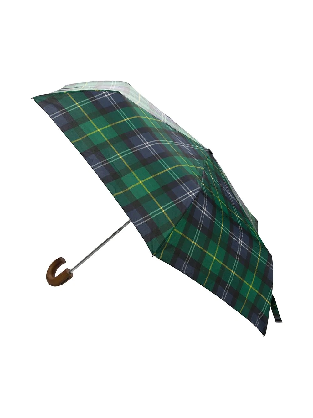 tartan print mini umbrella - 3