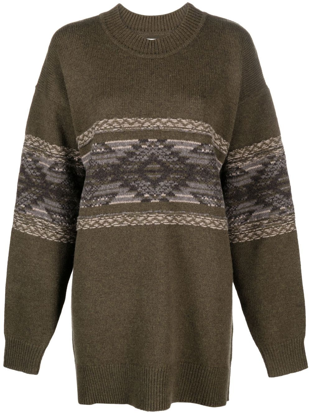 Avril fair-isle knitted jumper - 1