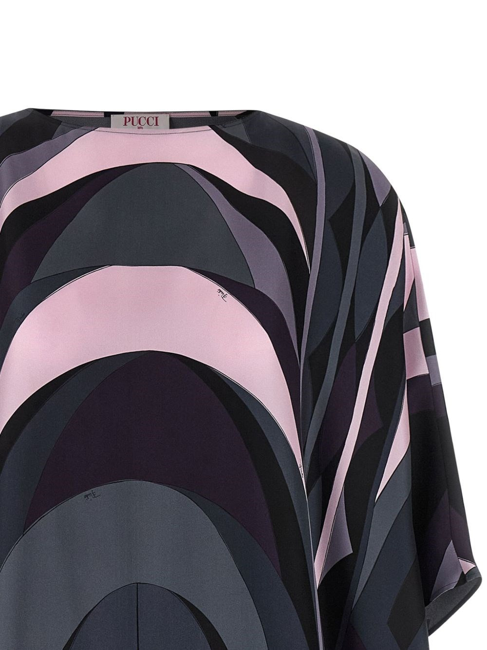 Printed silk kaftan - 2