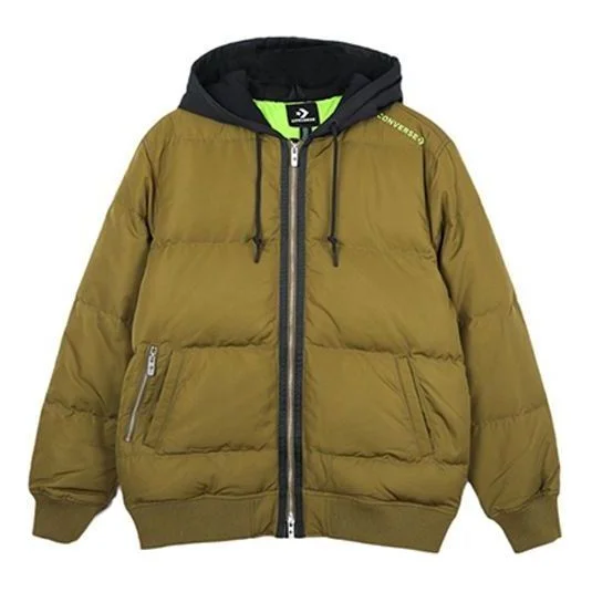 Converse Court Down Bomber Jacket 'Olive Green' 10019992-A02 - 1